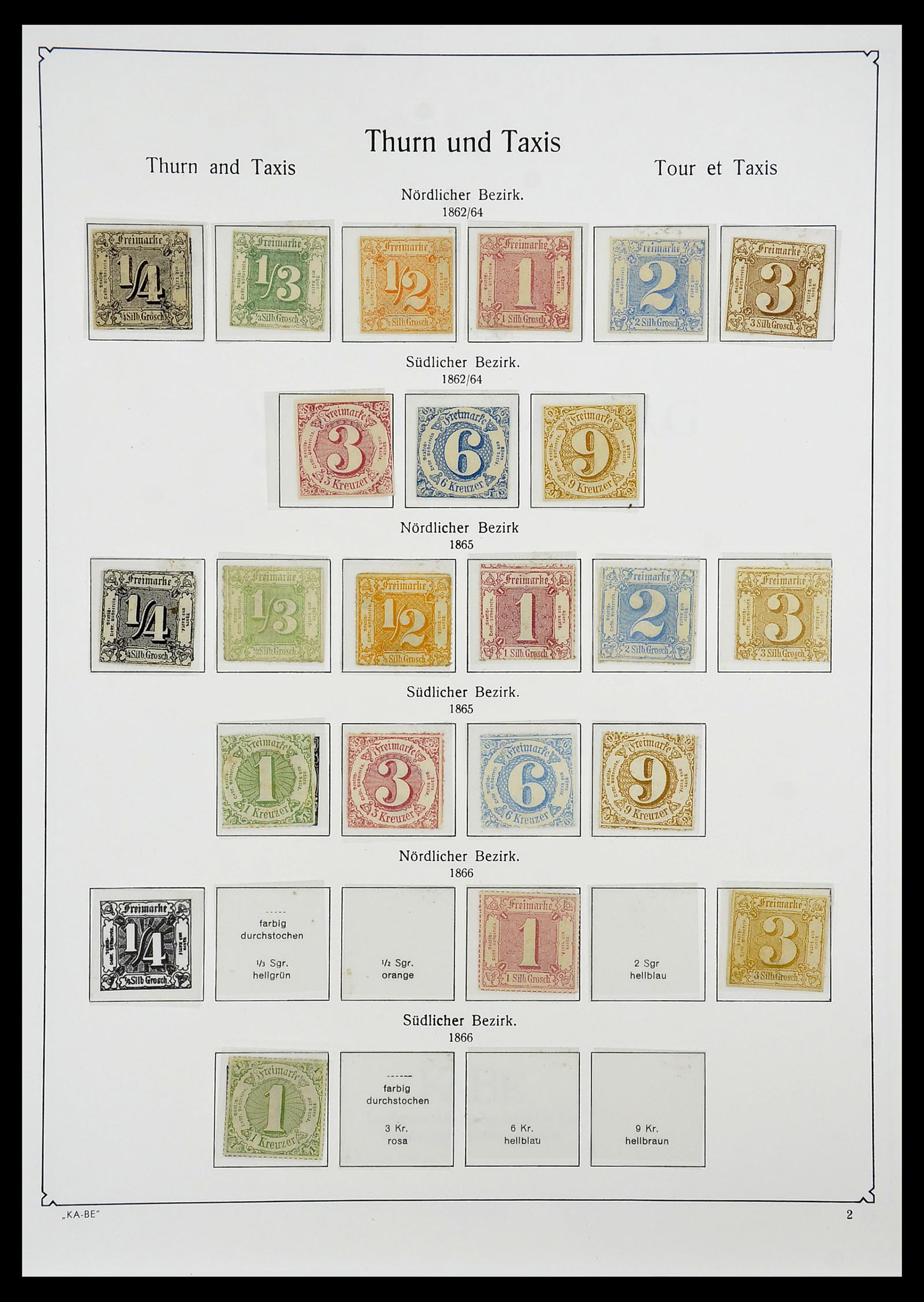 34555 027 - Postzegelverzameling 34555 Oud Duitse Staten 1850-1920.