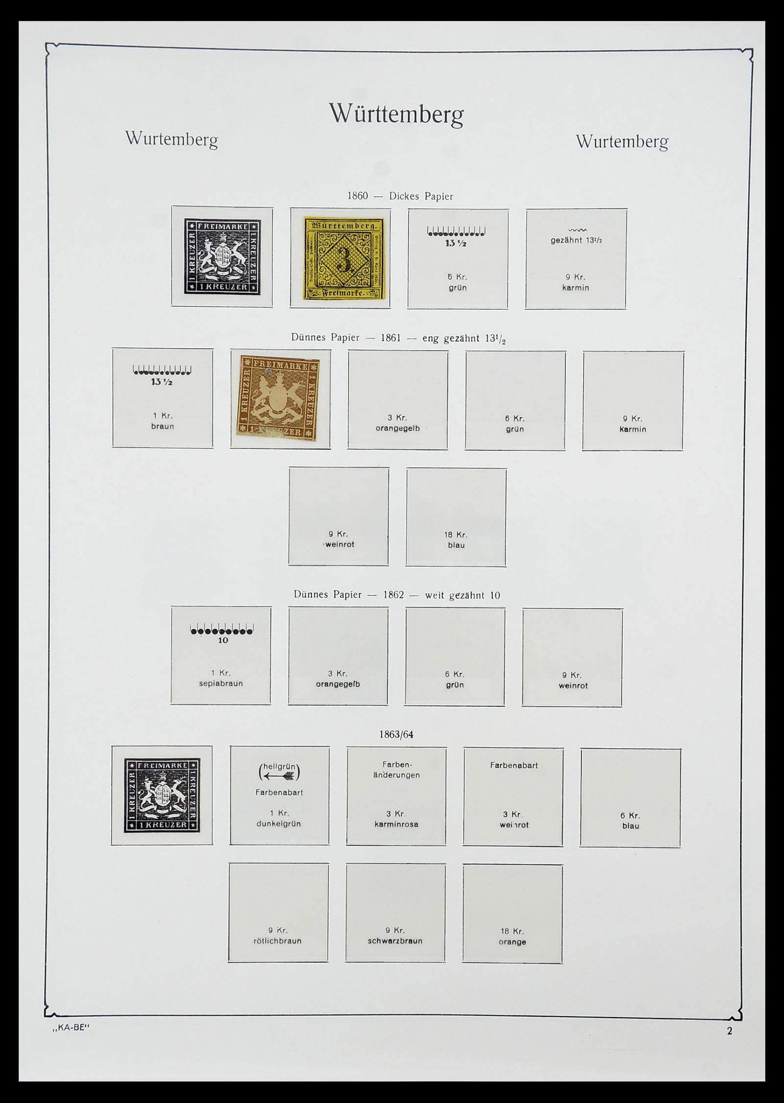 34555 028 - Postzegelverzameling 34555 Oud Duitse Staten 1850-1920.