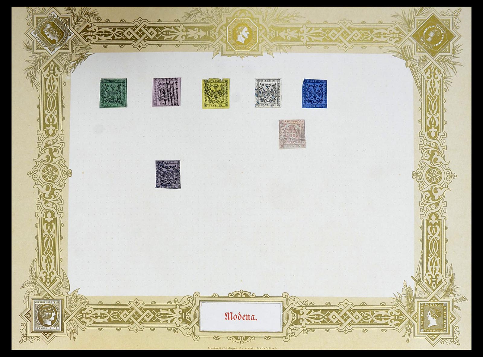 34558 001 - Postzegelverzameling 34558 Italië 1850-1935.