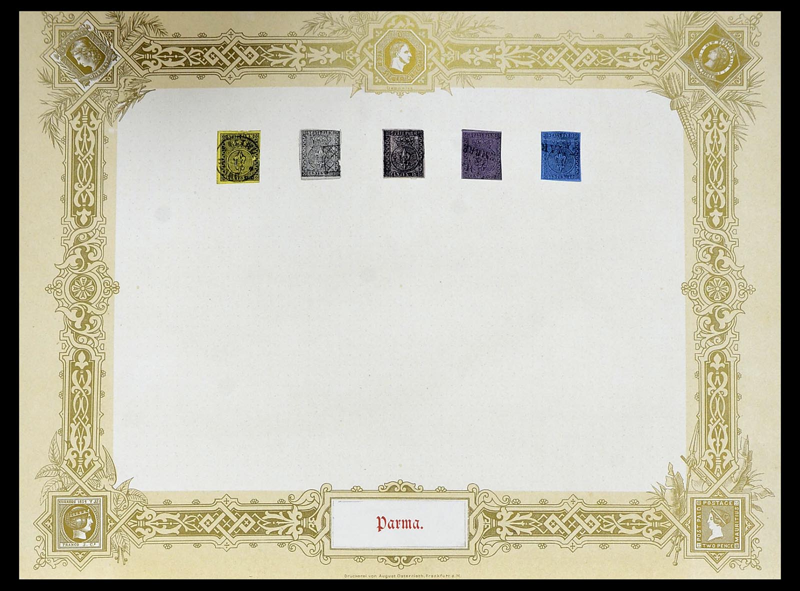 34558 003 - Postzegelverzameling 34558 Italië 1850-1935.