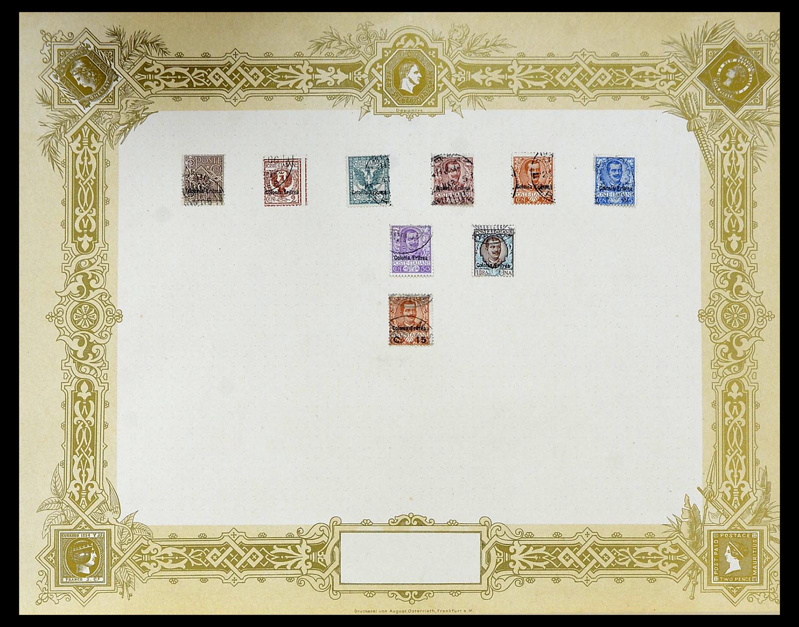 34558 031 - Postzegelverzameling 34558 Italië 1850-1935.