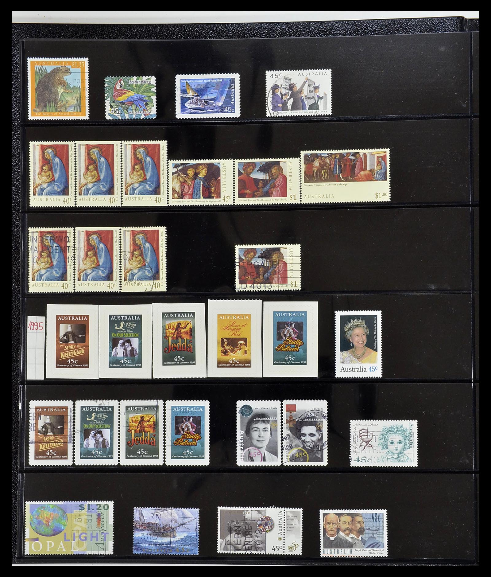 34560 024 - Postzegelverzameling 34560 Engelse gebieden in de stille Zuidzee 1840