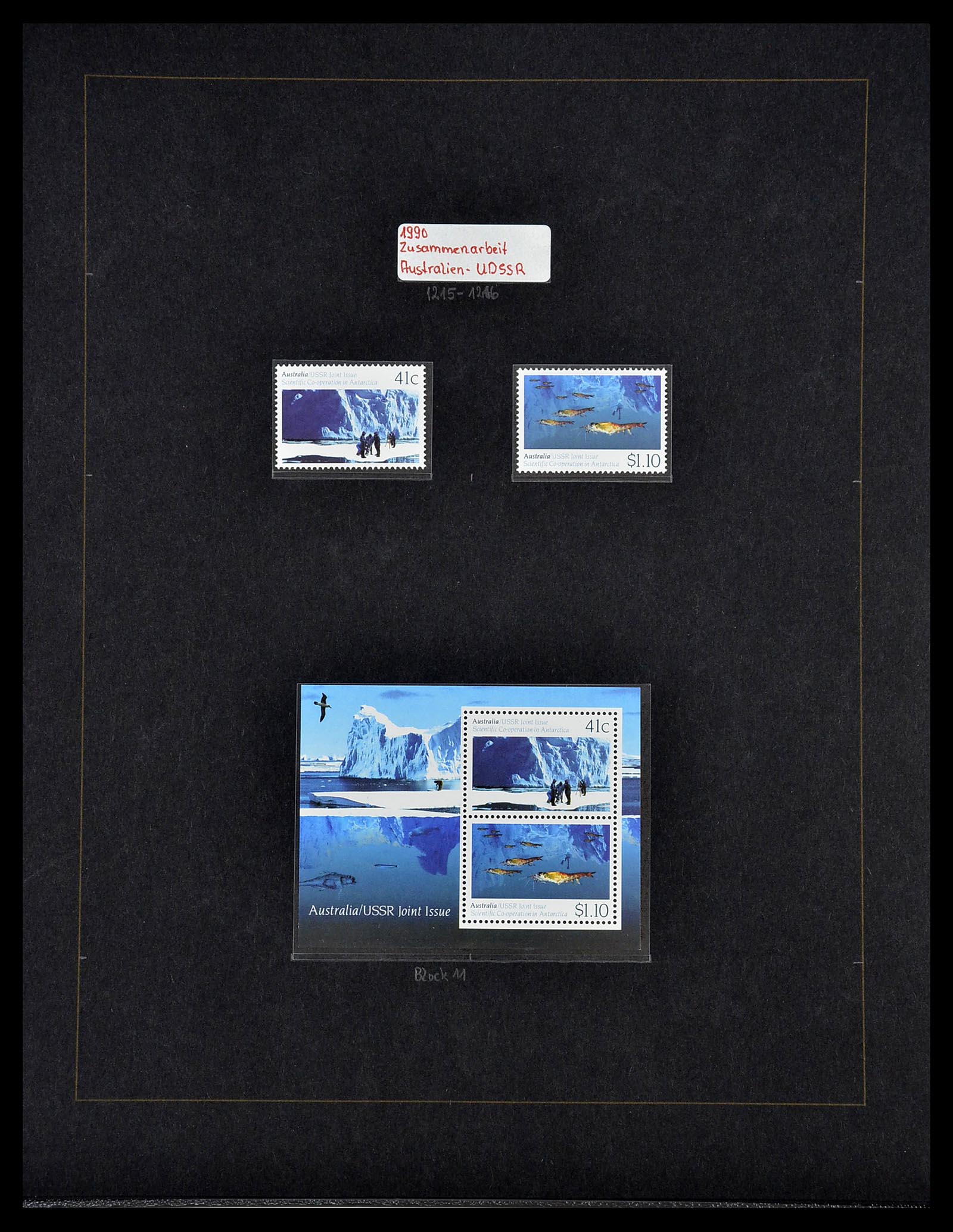34560 052 - Postzegelverzameling 34560 Engelse gebieden in de stille Zuidzee 1840
