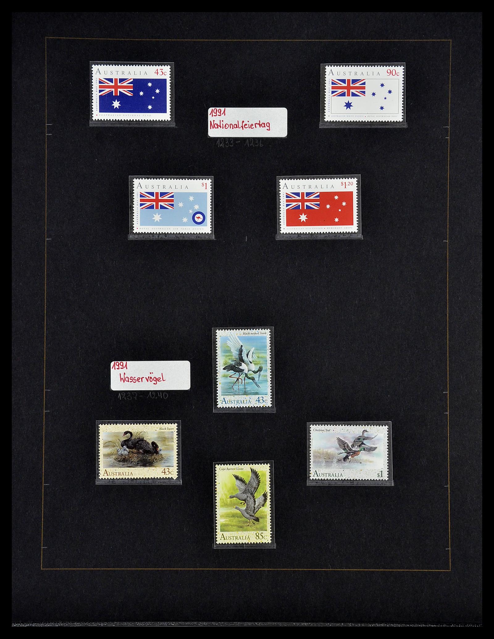 34560 055 - Postzegelverzameling 34560 Engelse gebieden in de stille Zuidzee 1840