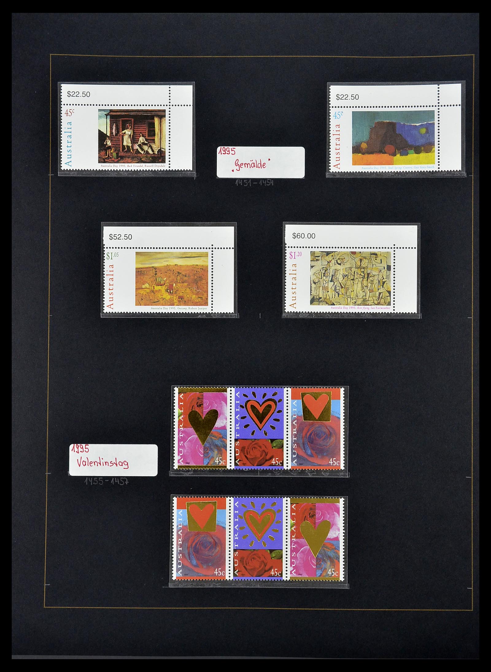 34560 078 - Postzegelverzameling 34560 Engelse gebieden in de stille Zuidzee 1840