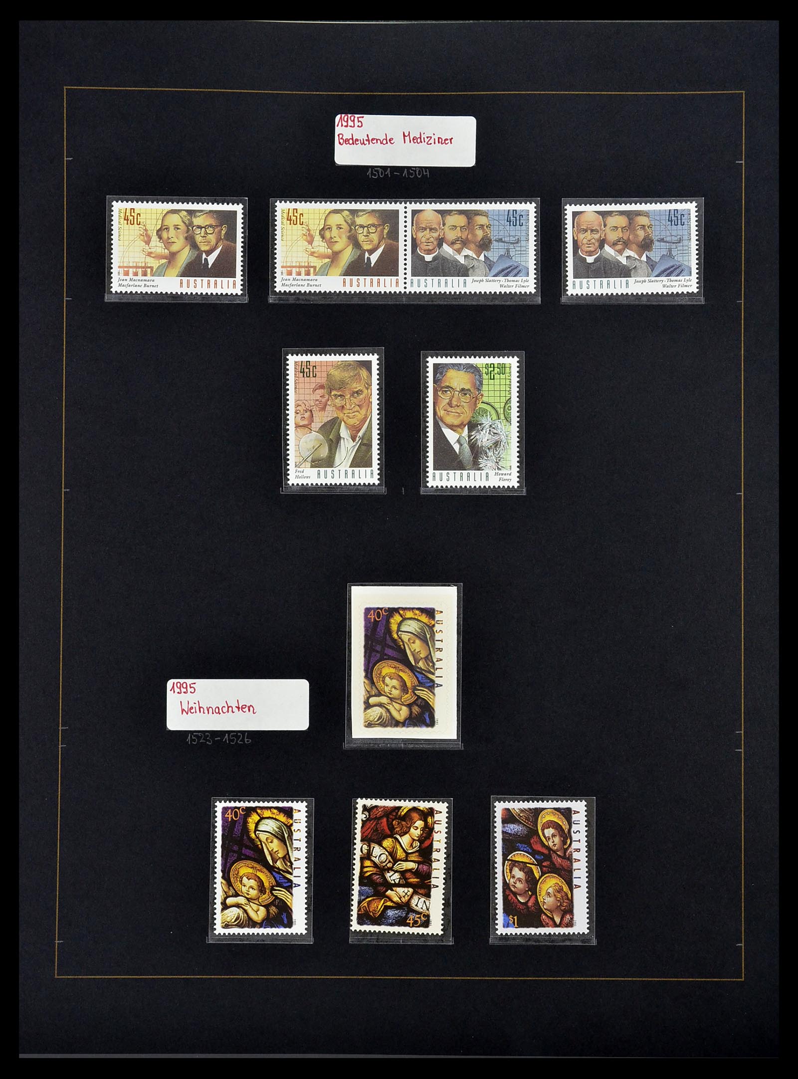 34560 090 - Postzegelverzameling 34560 Engelse gebieden in de stille Zuidzee 1840