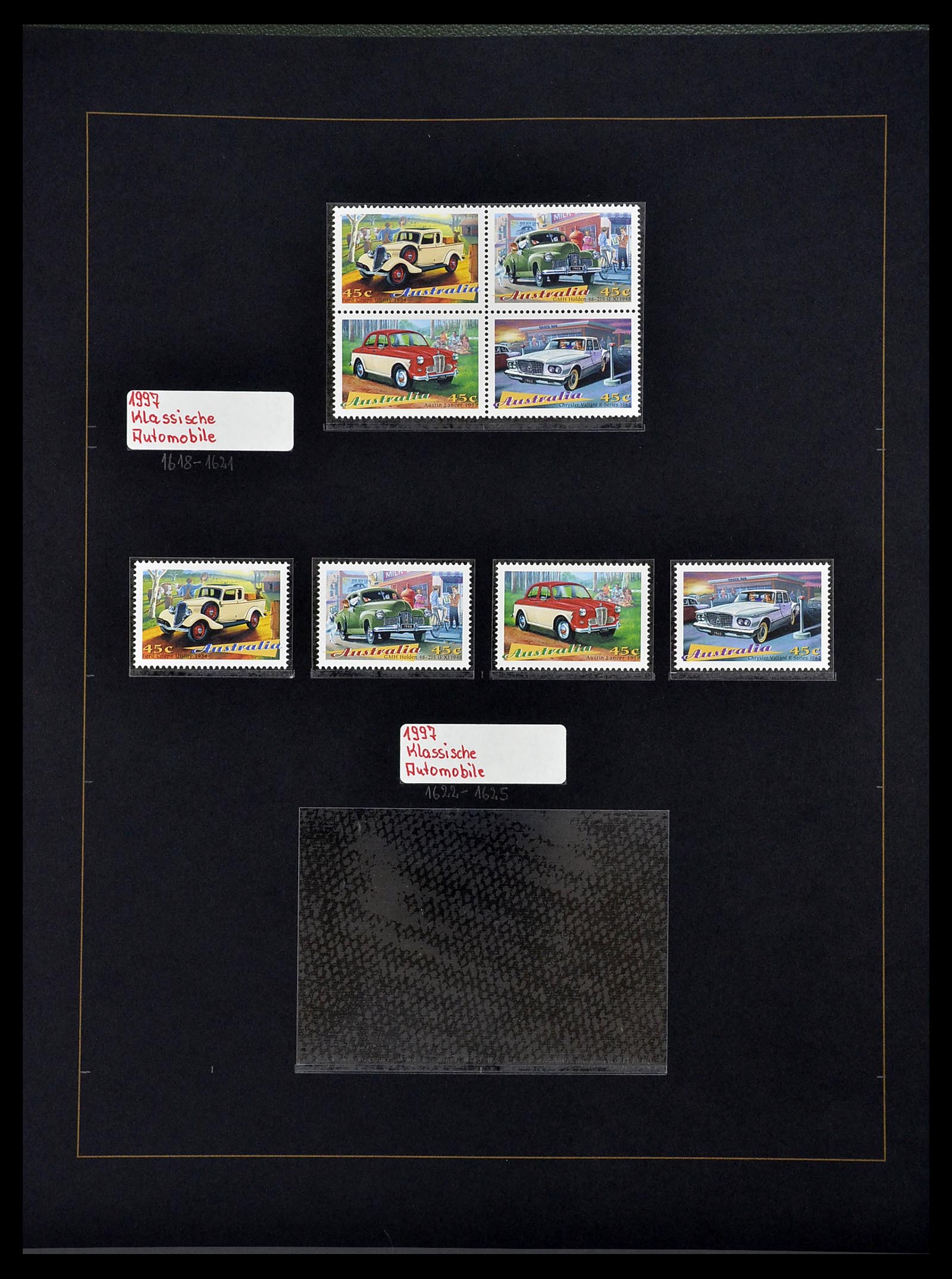 34560 106 - Postzegelverzameling 34560 Engelse gebieden in de stille Zuidzee 1840