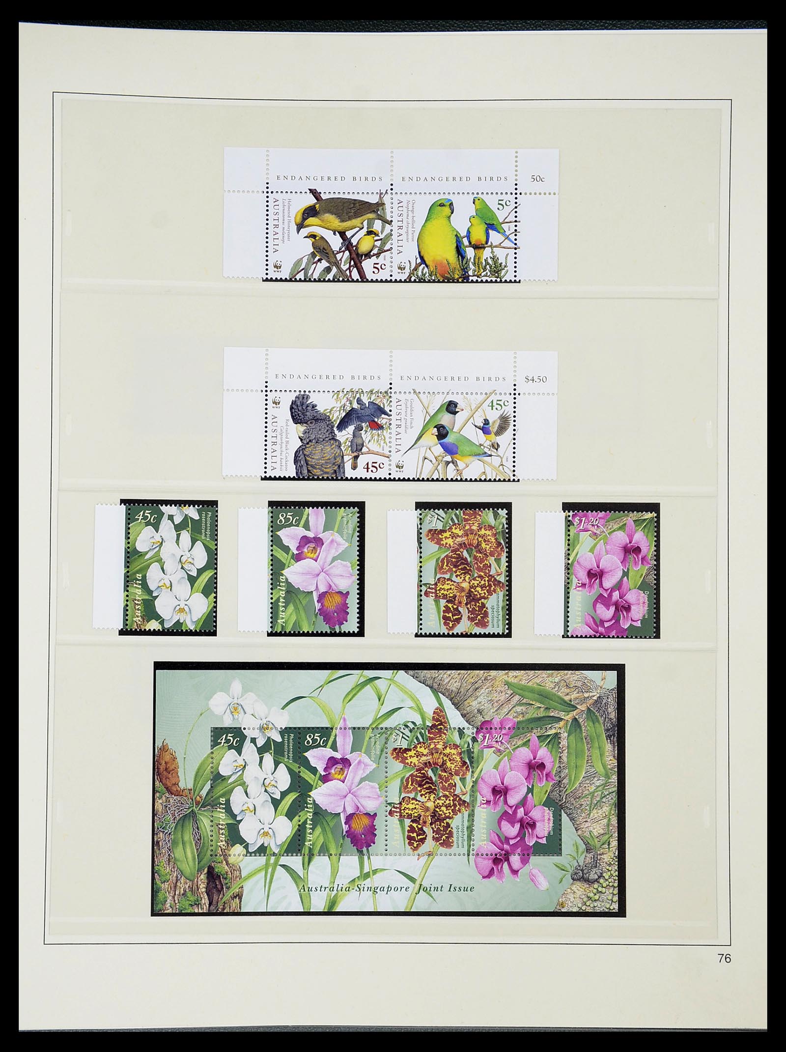 34560 119 - Postzegelverzameling 34560 Engelse gebieden in de stille Zuidzee 1840