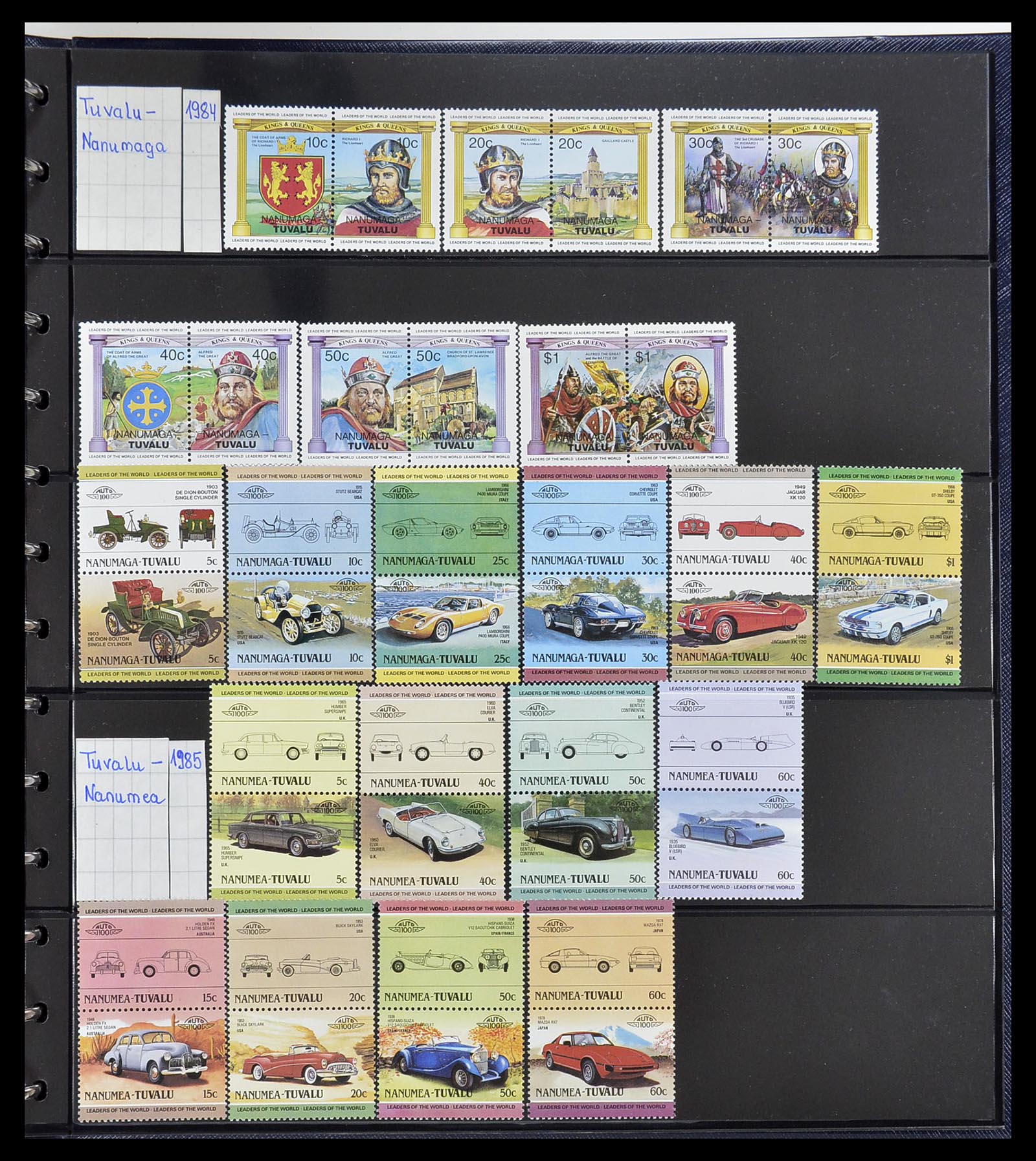 34560 559 - Postzegelverzameling 34560 Engelse gebieden in de stille Zuidzee 1840