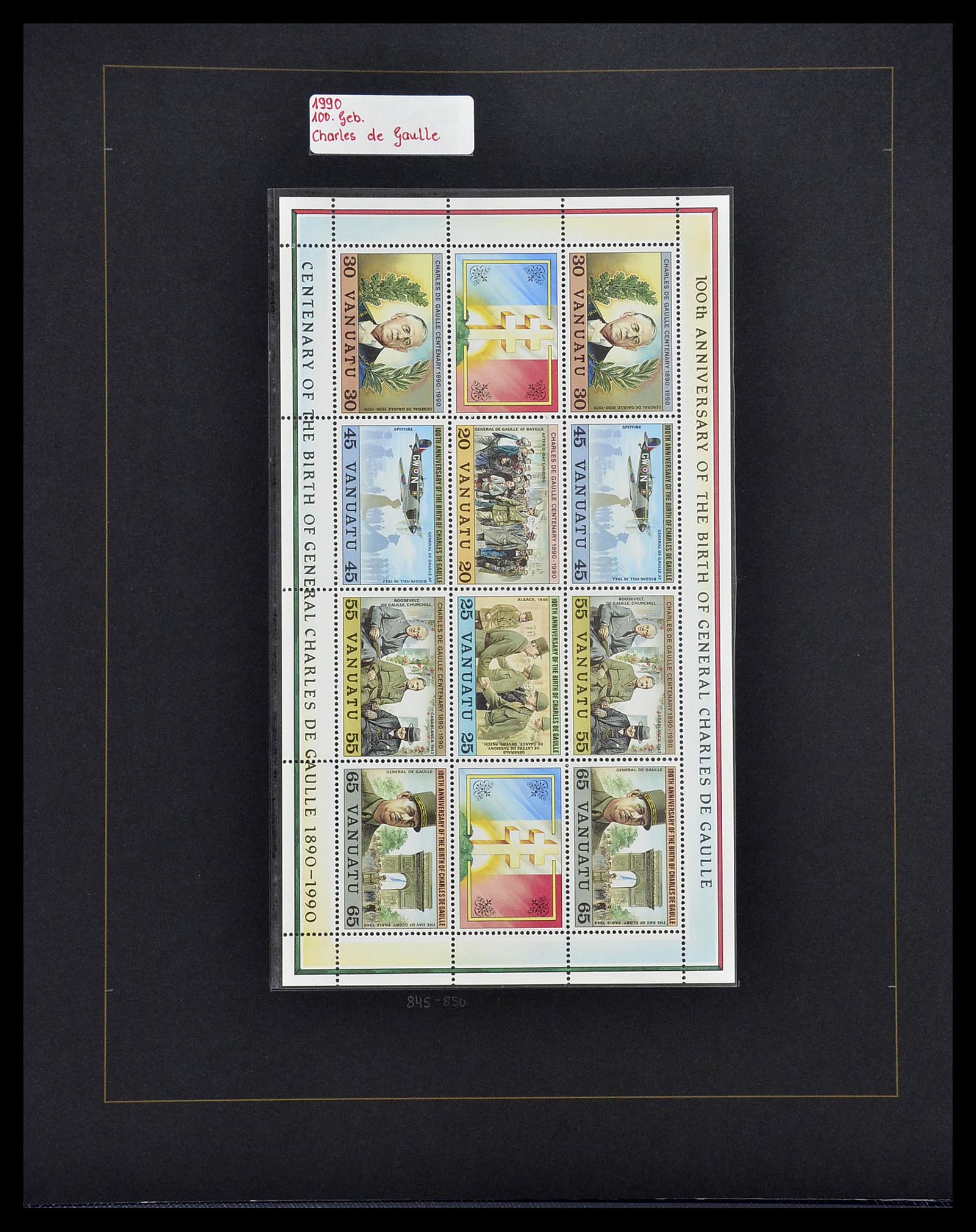34560 566 - Postzegelverzameling 34560 Engelse gebieden in de stille Zuidzee 1840