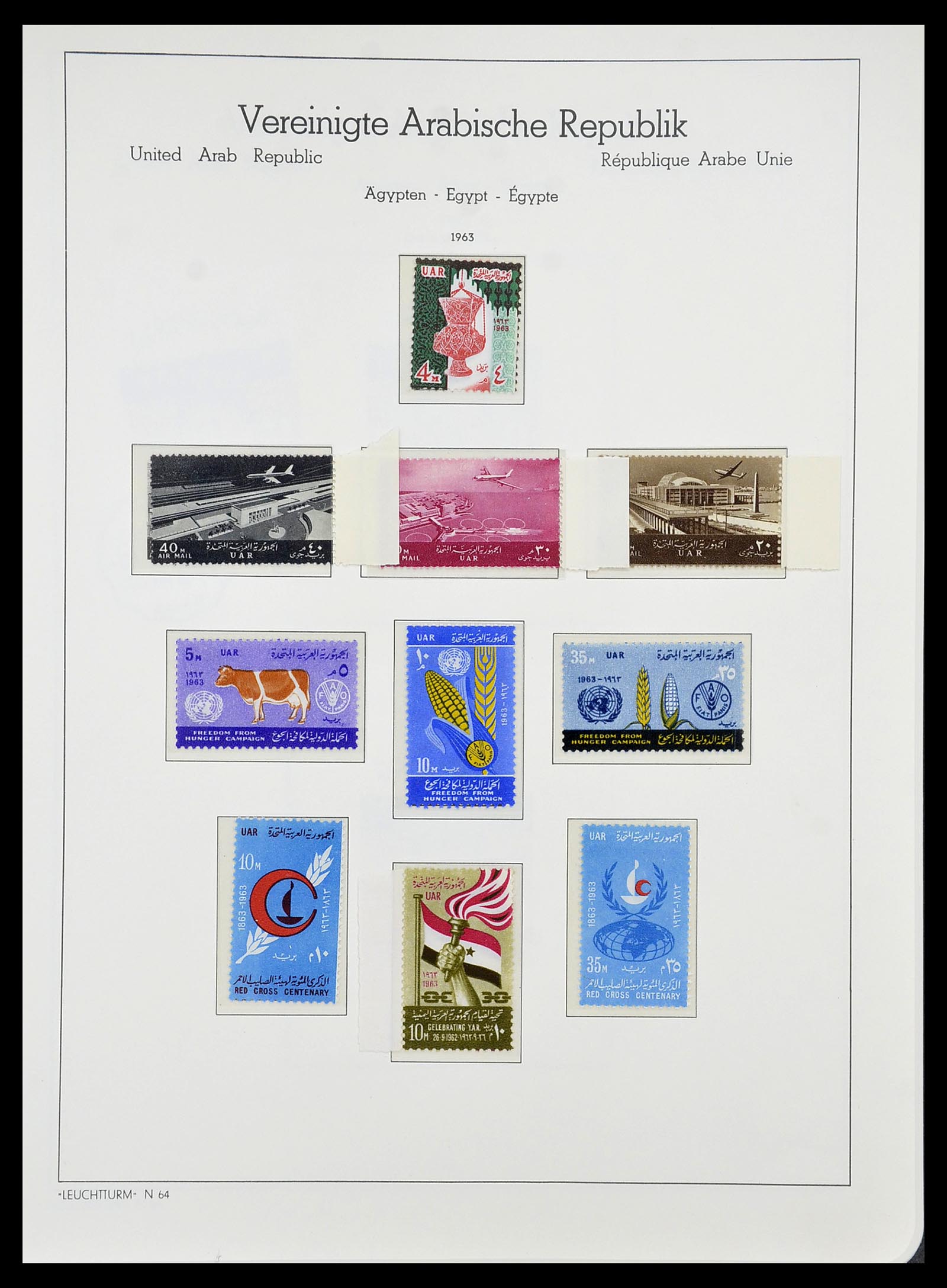 34562 021 - Postzegelverzameling 34562 Egypte 1958-2017!