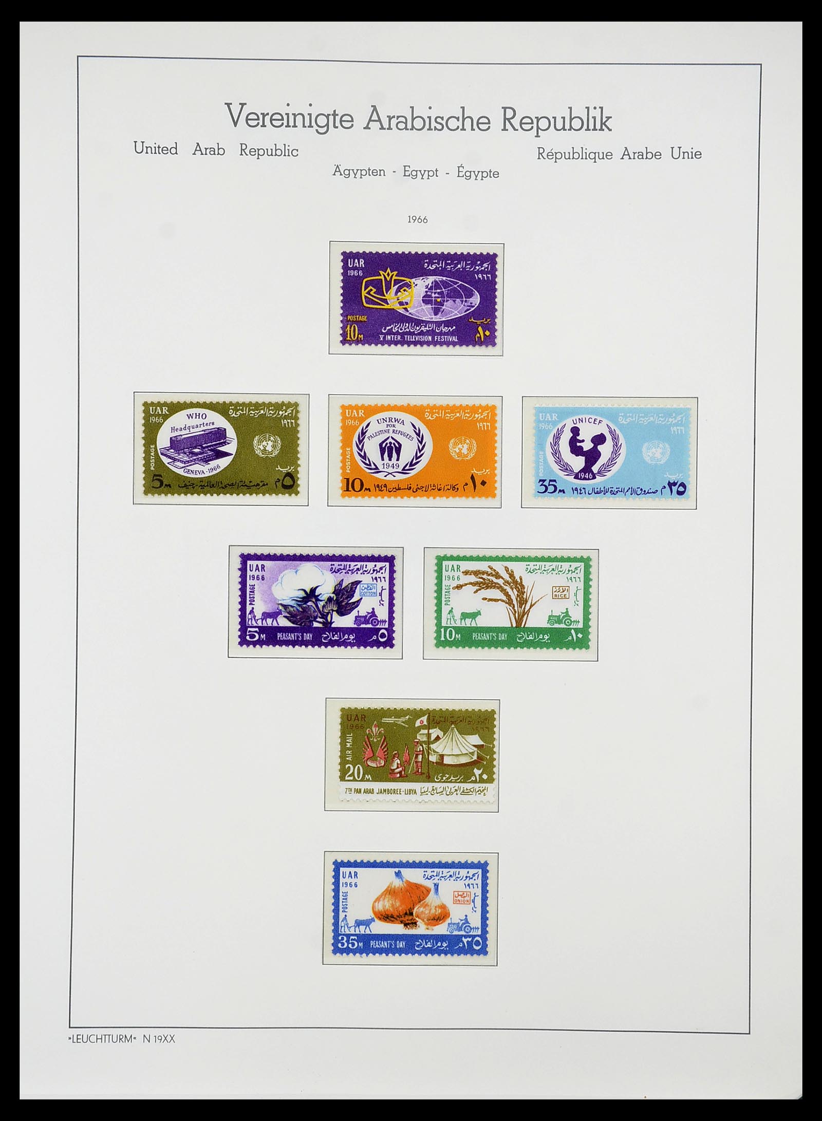 34562 040 - Postzegelverzameling 34562 Egypte 1958-2017!