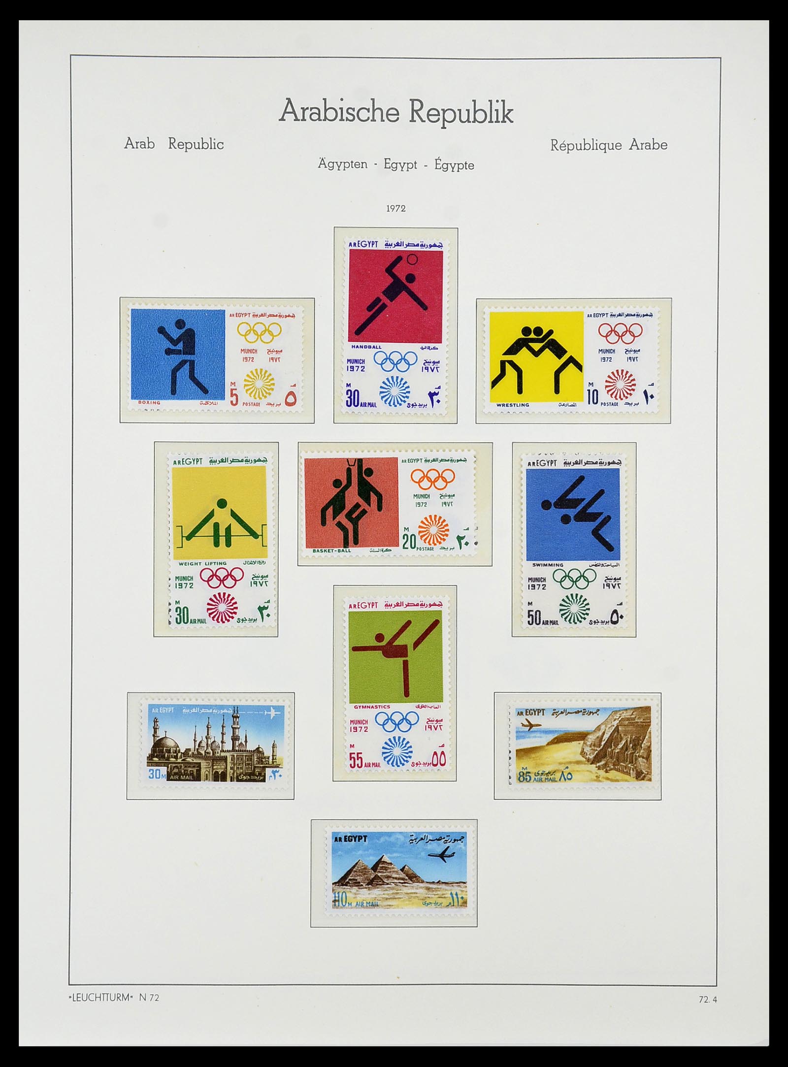 34562 072 - Postzegelverzameling 34562 Egypte 1958-2017!