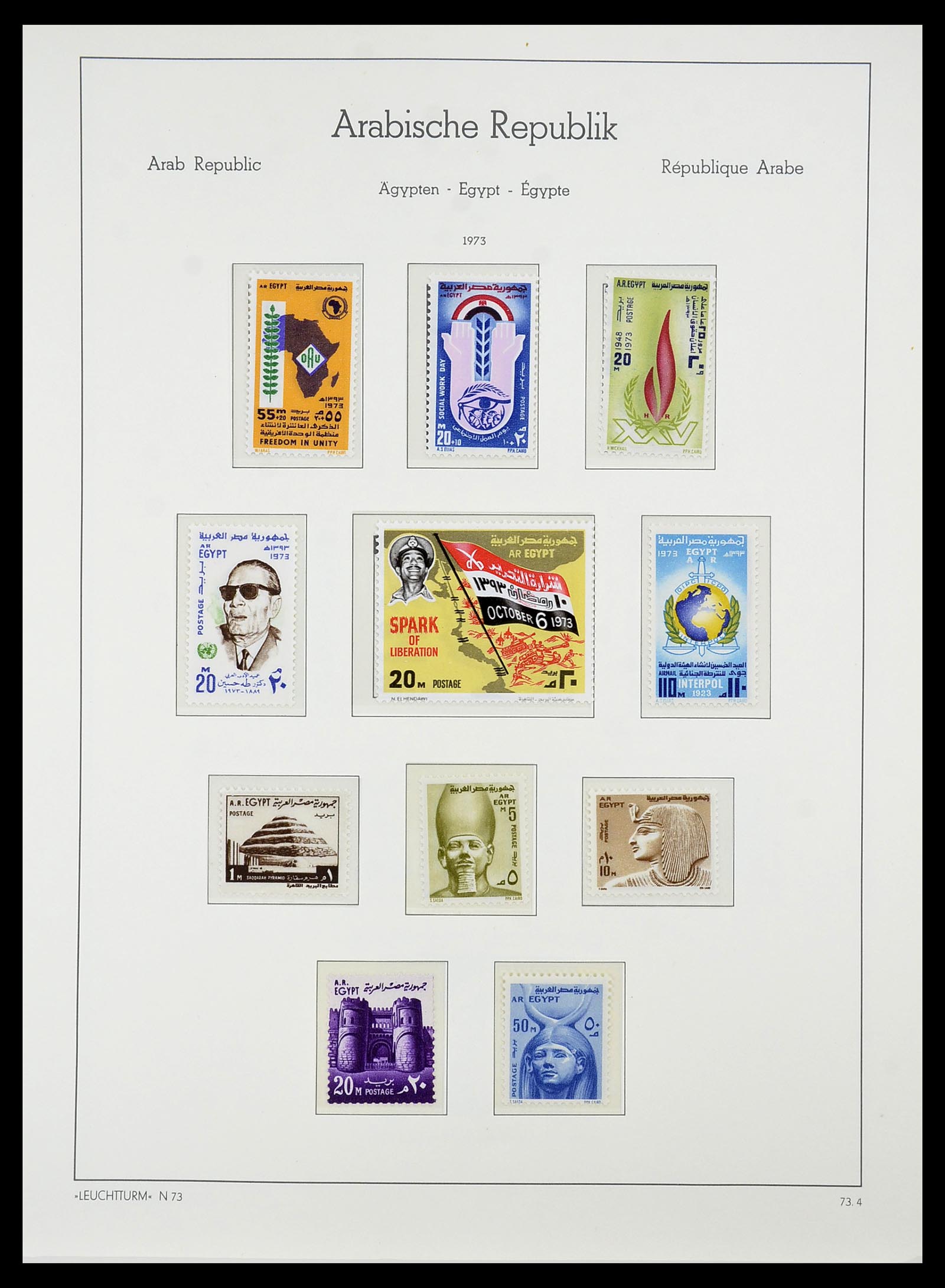 34562 079 - Postzegelverzameling 34562 Egypte 1958-2017!