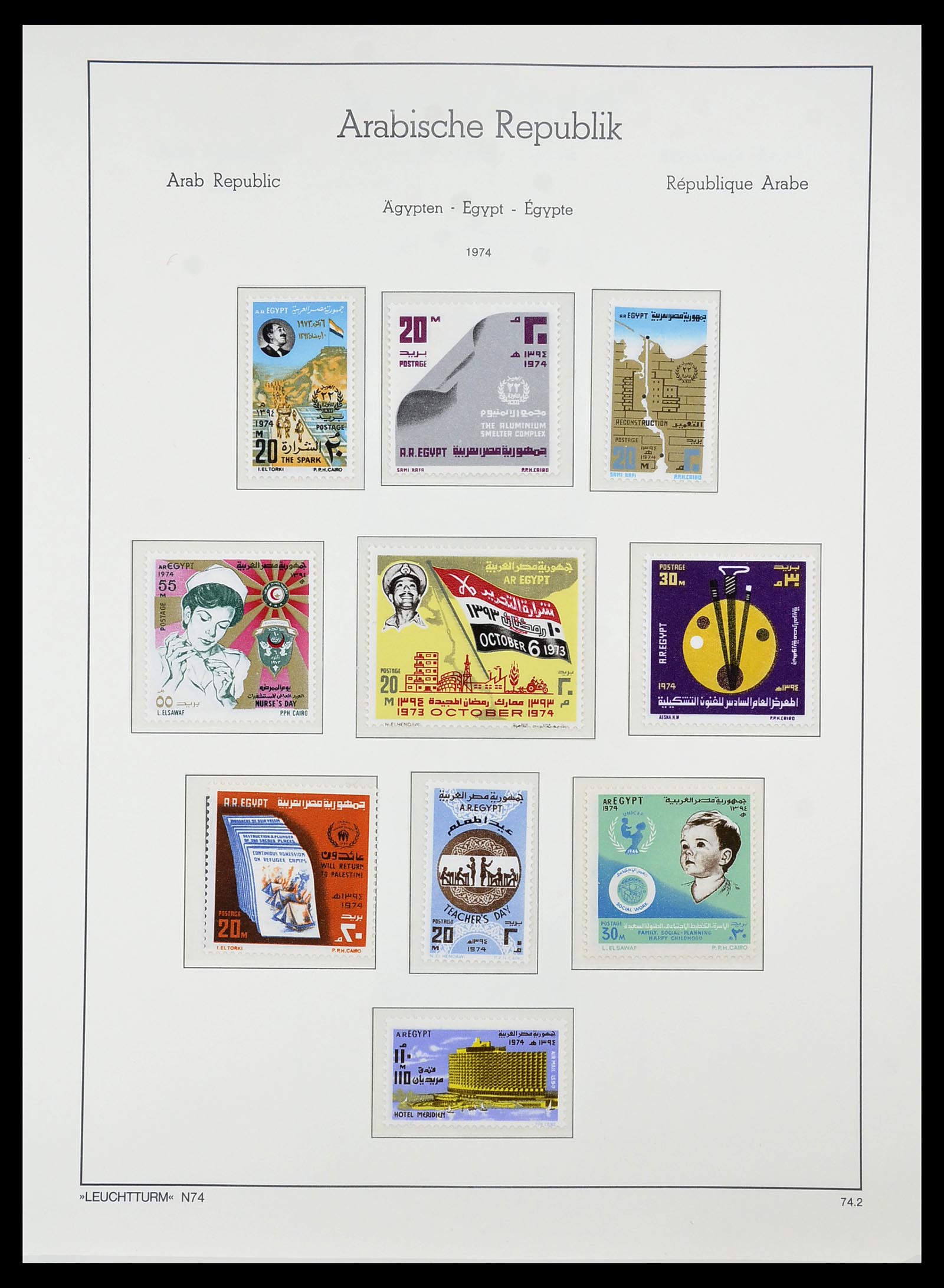34562 081 - Postzegelverzameling 34562 Egypte 1958-2017!