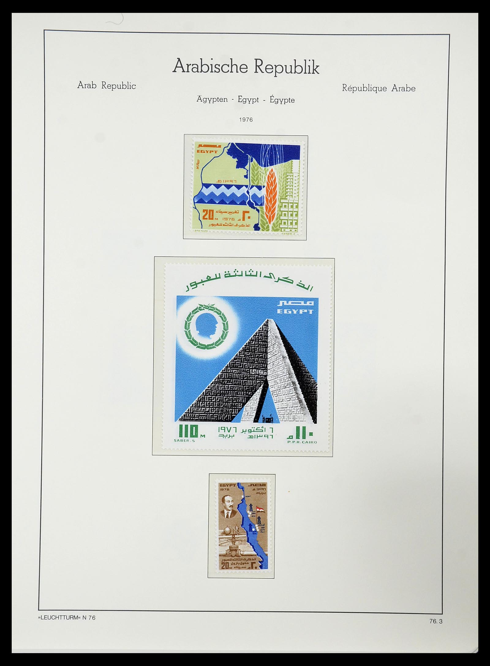 34562 090 - Postzegelverzameling 34562 Egypte 1958-2017!