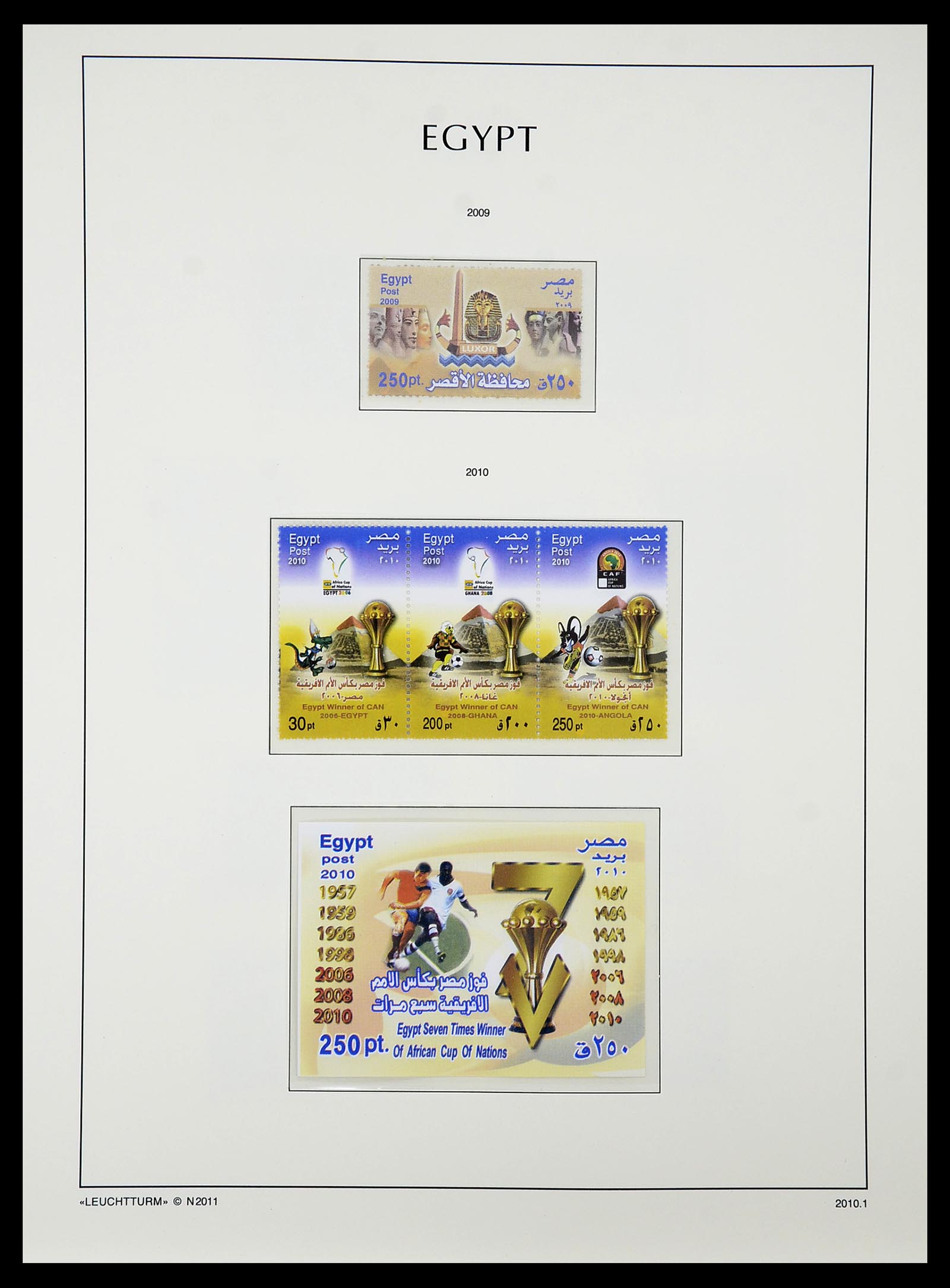 34562 235 - Postzegelverzameling 34562 Egypte 1958-2017!