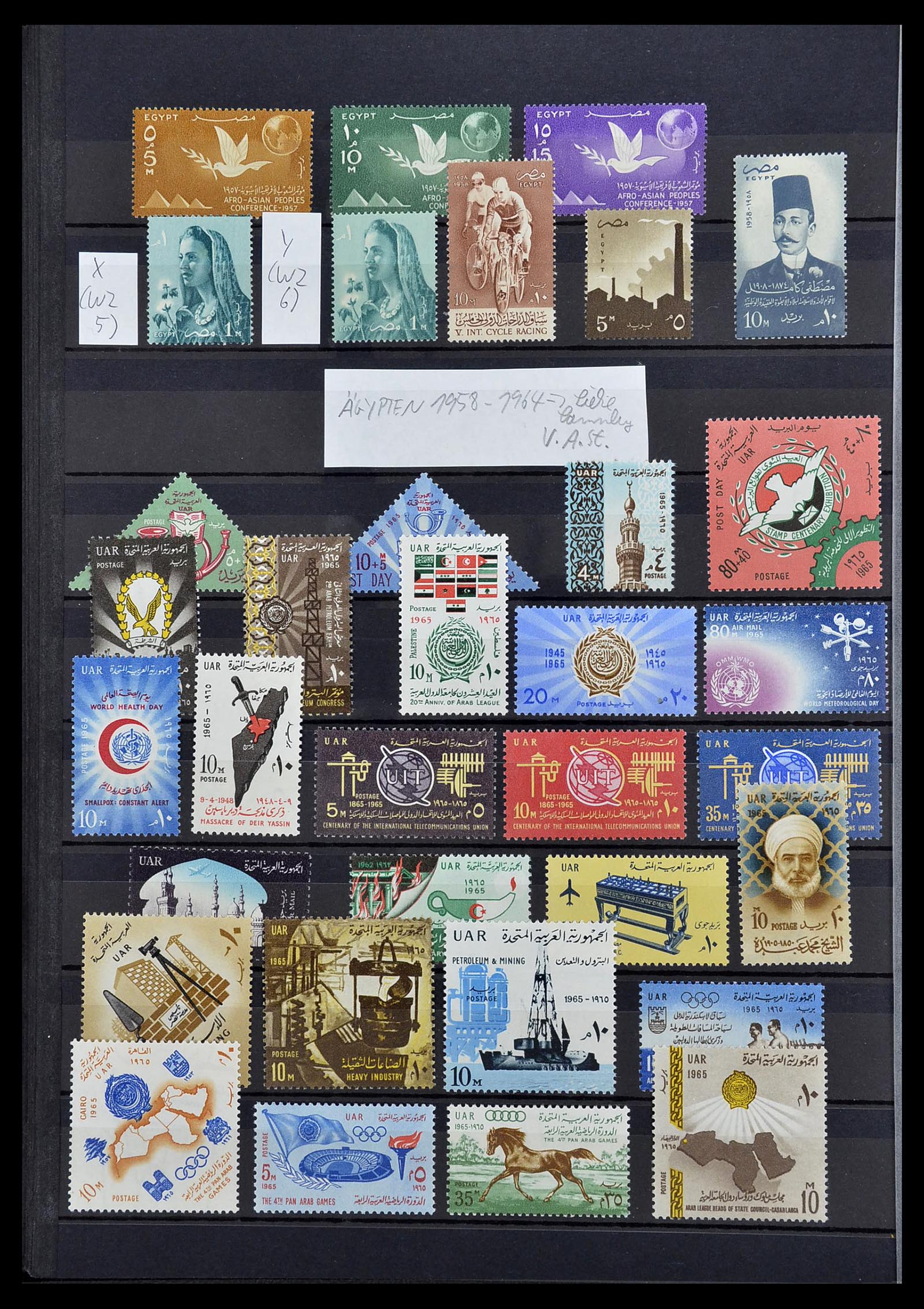 34563 018 - Postzegelverzameling 34563 Egypte 1867-2019!
