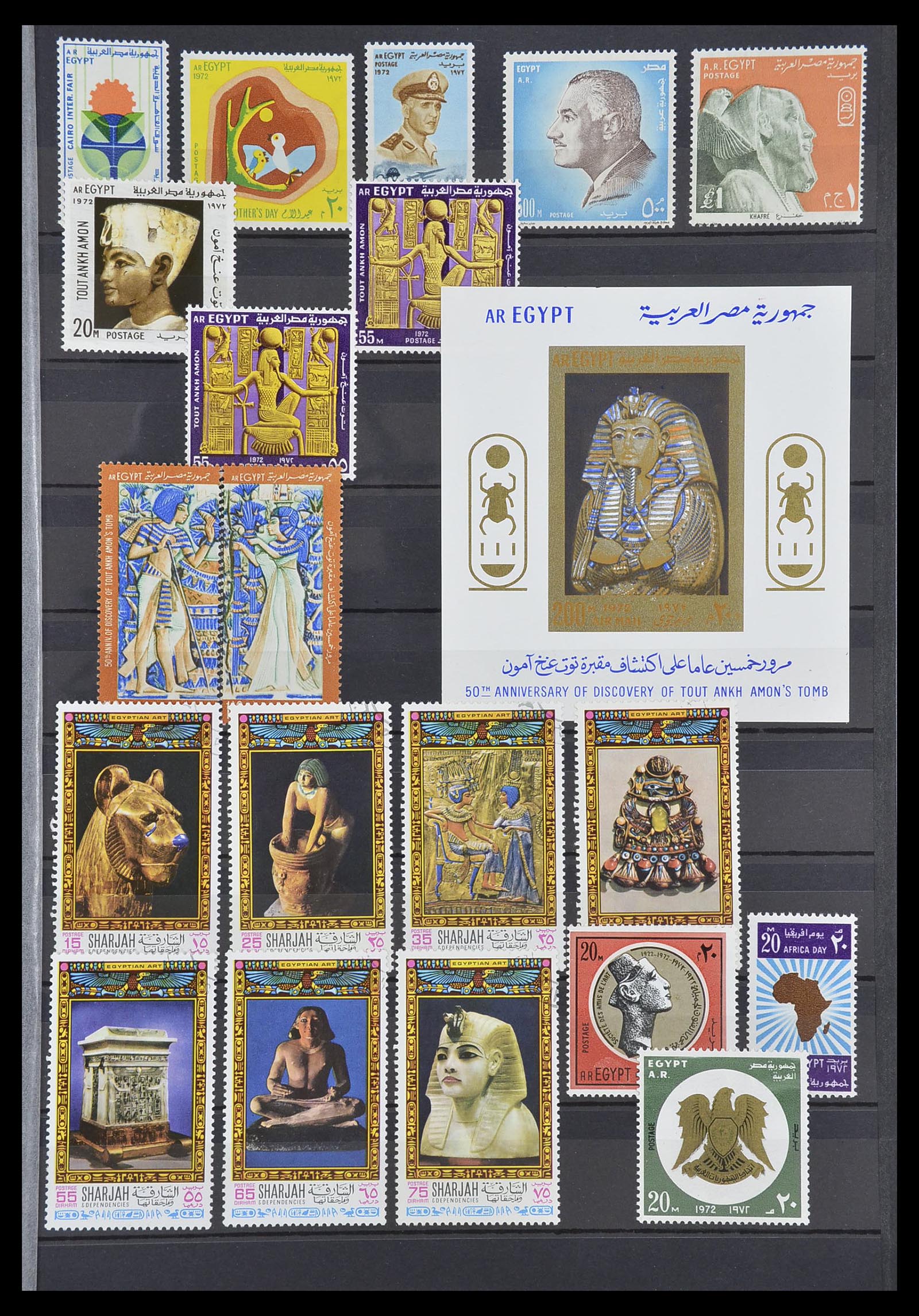 34563 031 - Postzegelverzameling 34563 Egypte 1867-2019!