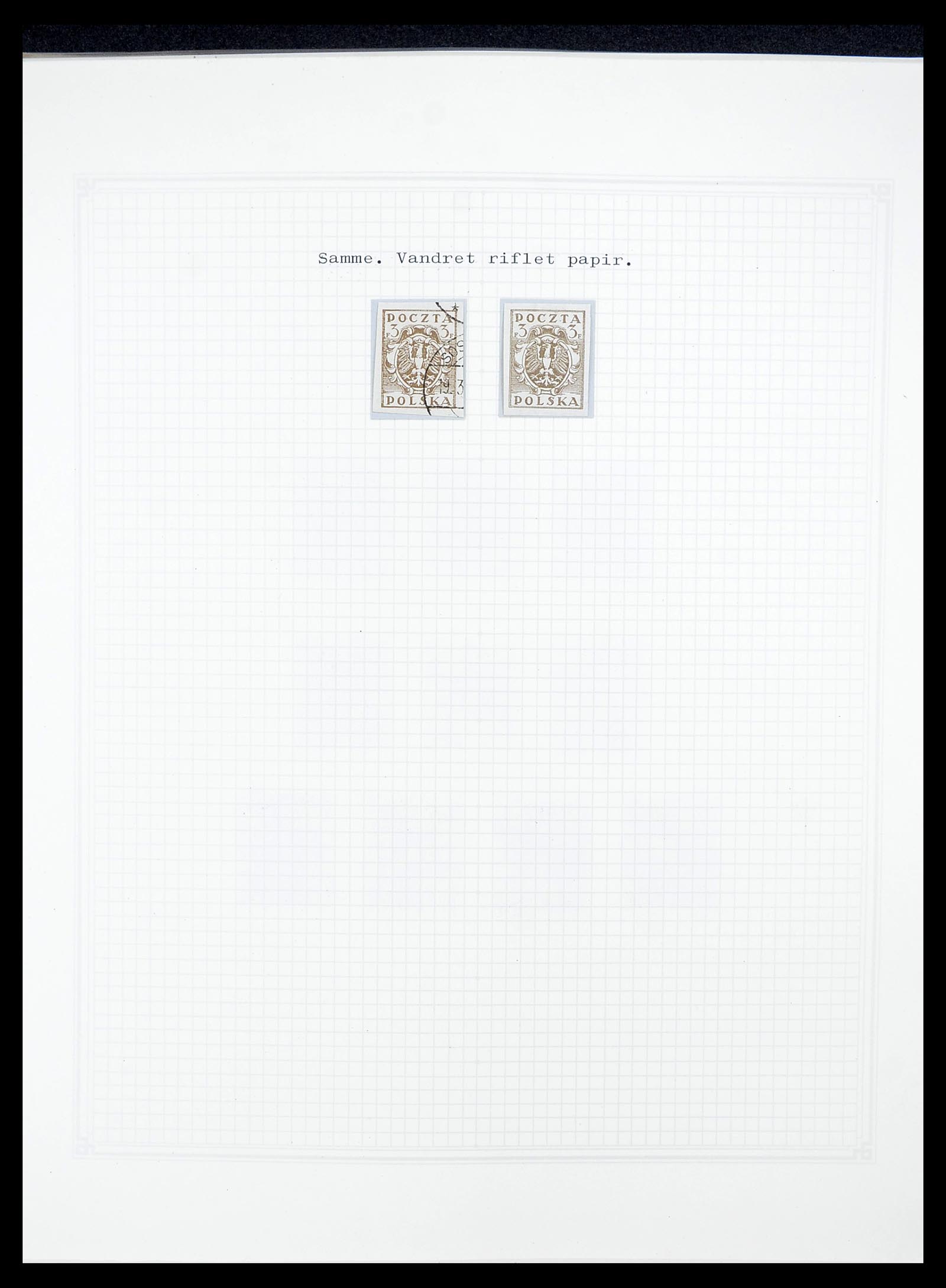 34564 002 - Postzegelverzameling 34564 Polen 1919-1928.