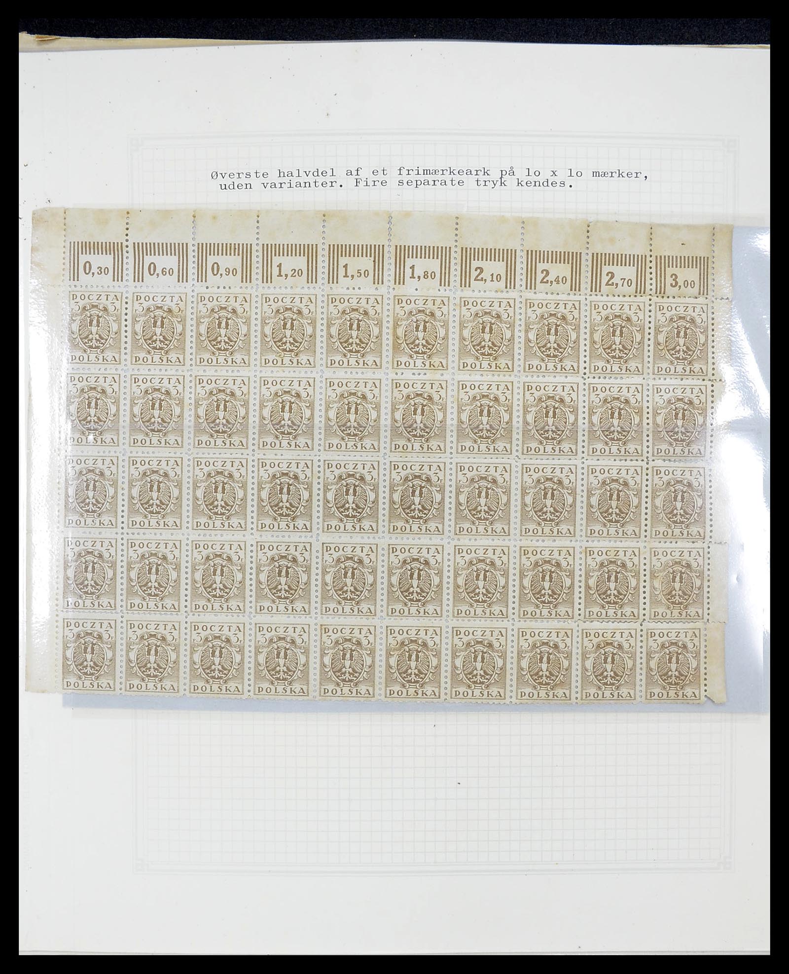 34564 004 - Postzegelverzameling 34564 Polen 1919-1928.