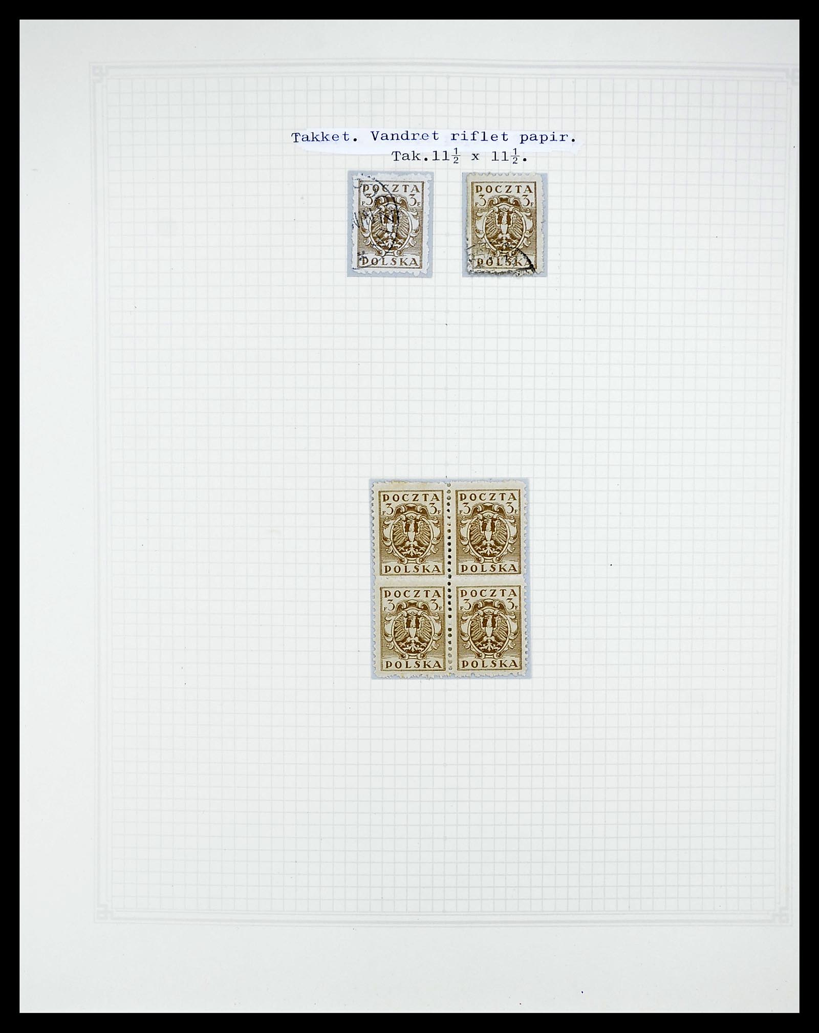 34564 007 - Postzegelverzameling 34564 Polen 1919-1928.
