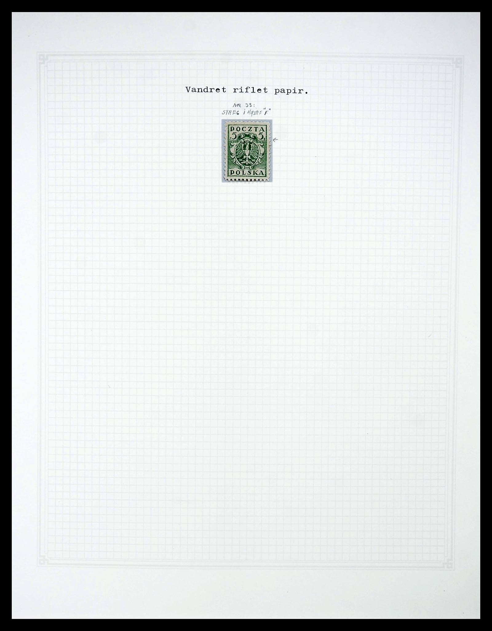 34564 015 - Postzegelverzameling 34564 Polen 1919-1928.