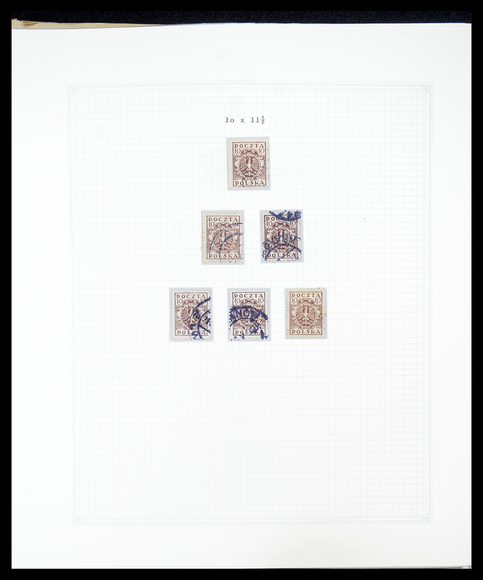34564 025 - Postzegelverzameling 34564 Polen 1919-1928.