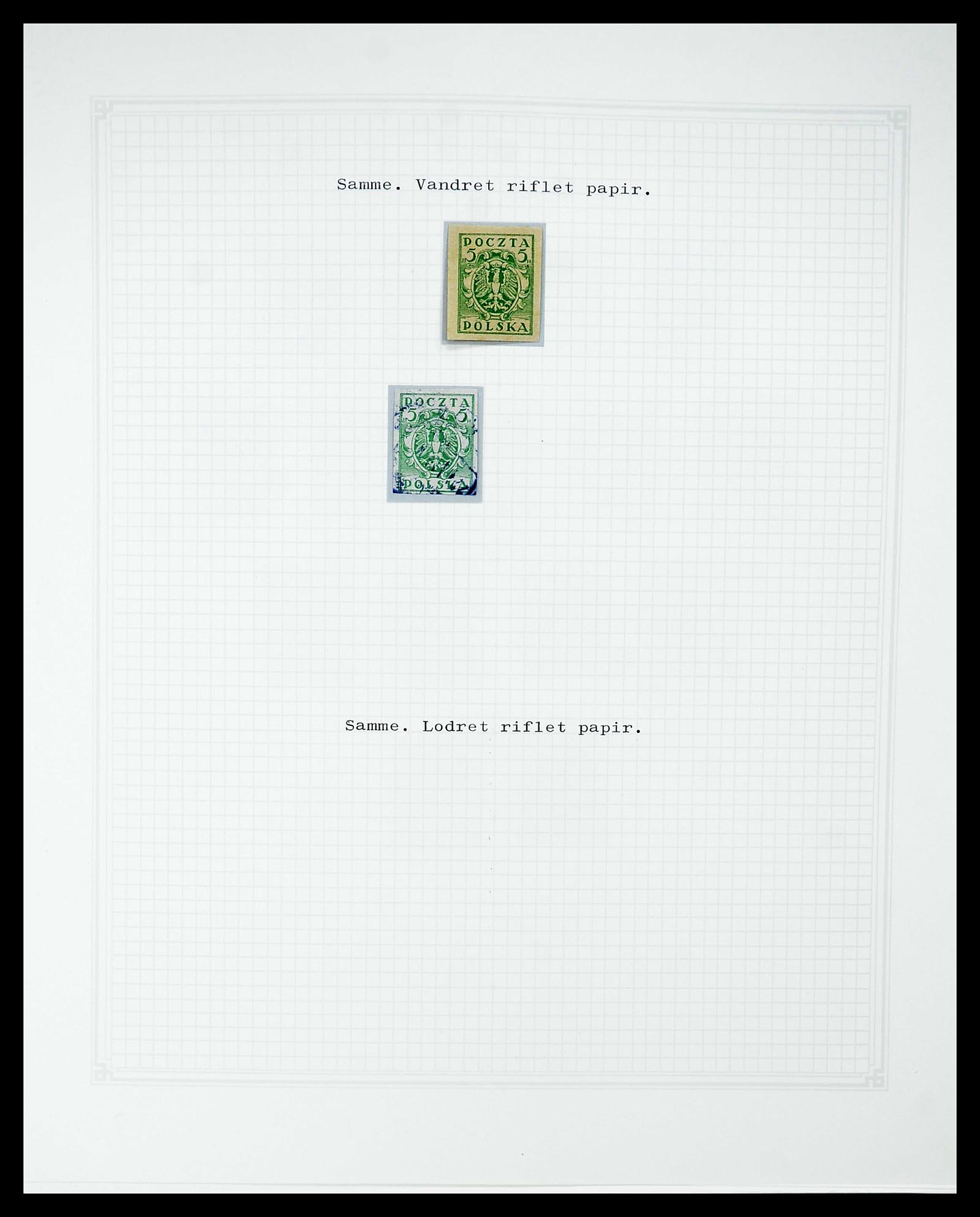 34564 083 - Postzegelverzameling 34564 Polen 1919-1928.