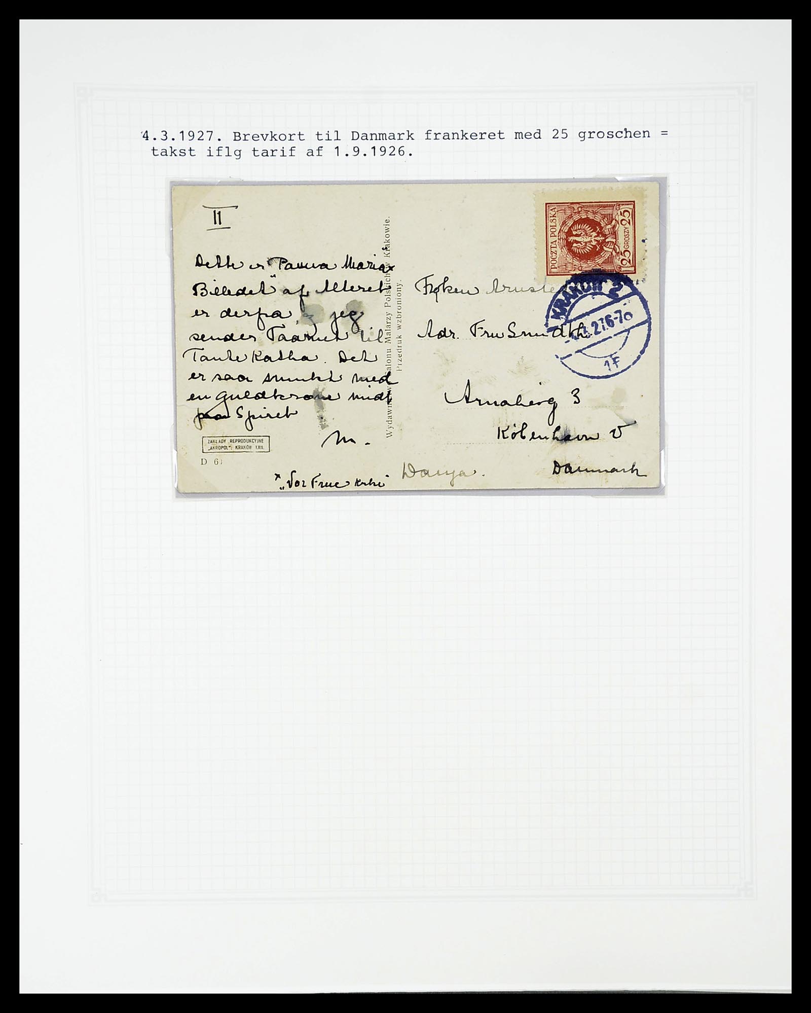 34564 613 - Postzegelverzameling 34564 Polen 1919-1928.