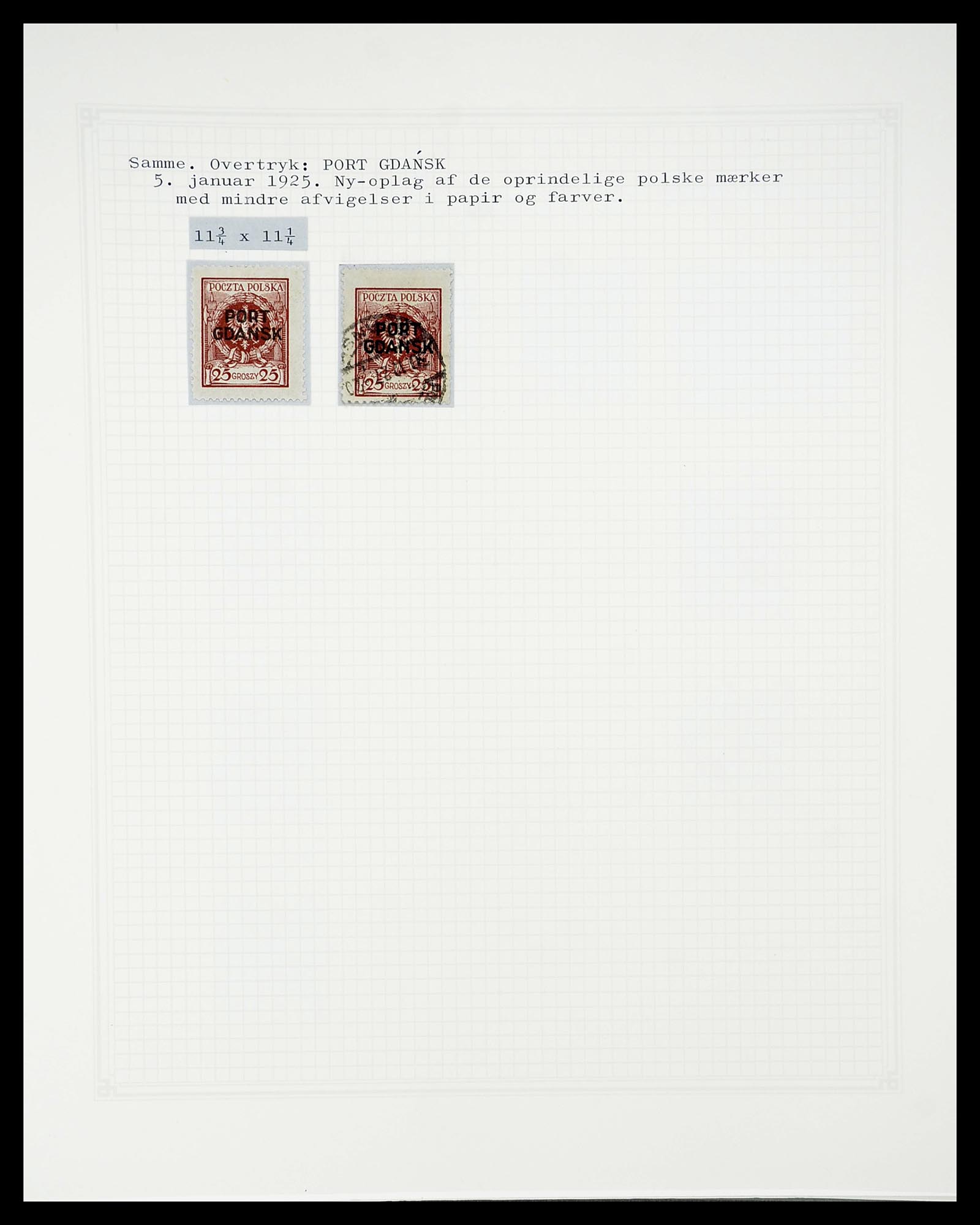 34564 614 - Postzegelverzameling 34564 Polen 1919-1928.