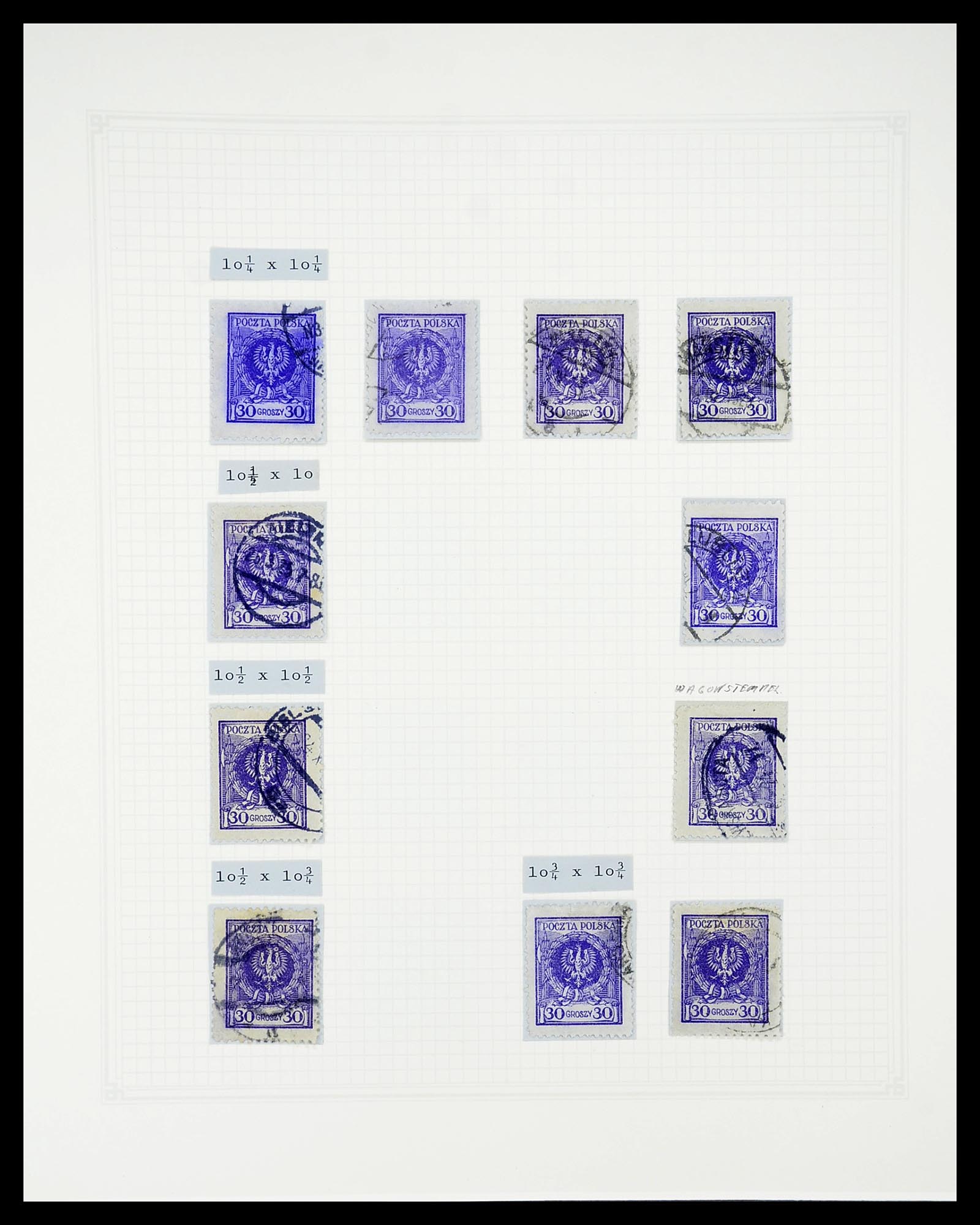34564 616 - Postzegelverzameling 34564 Polen 1919-1928.