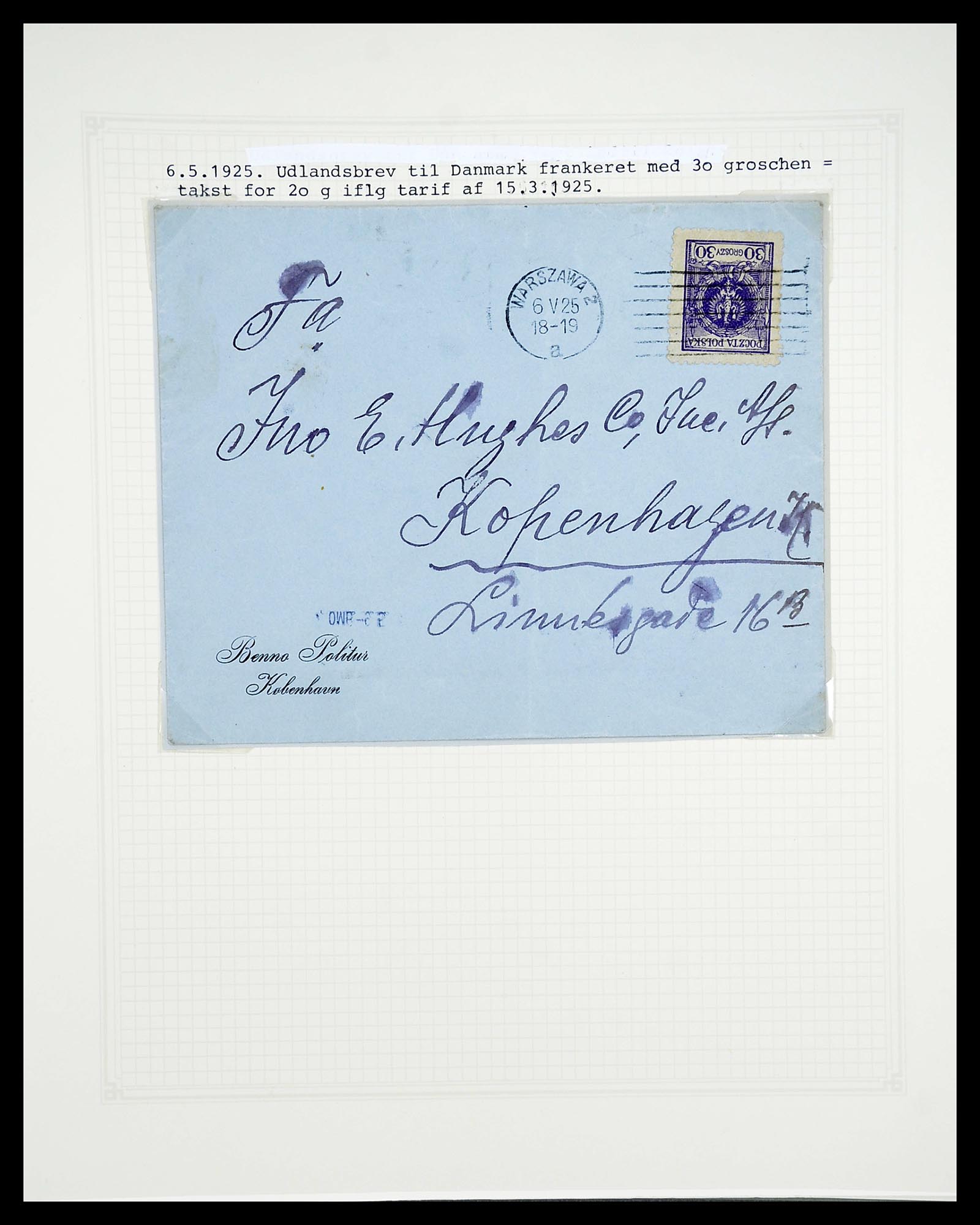 34564 620 - Postzegelverzameling 34564 Polen 1919-1928.