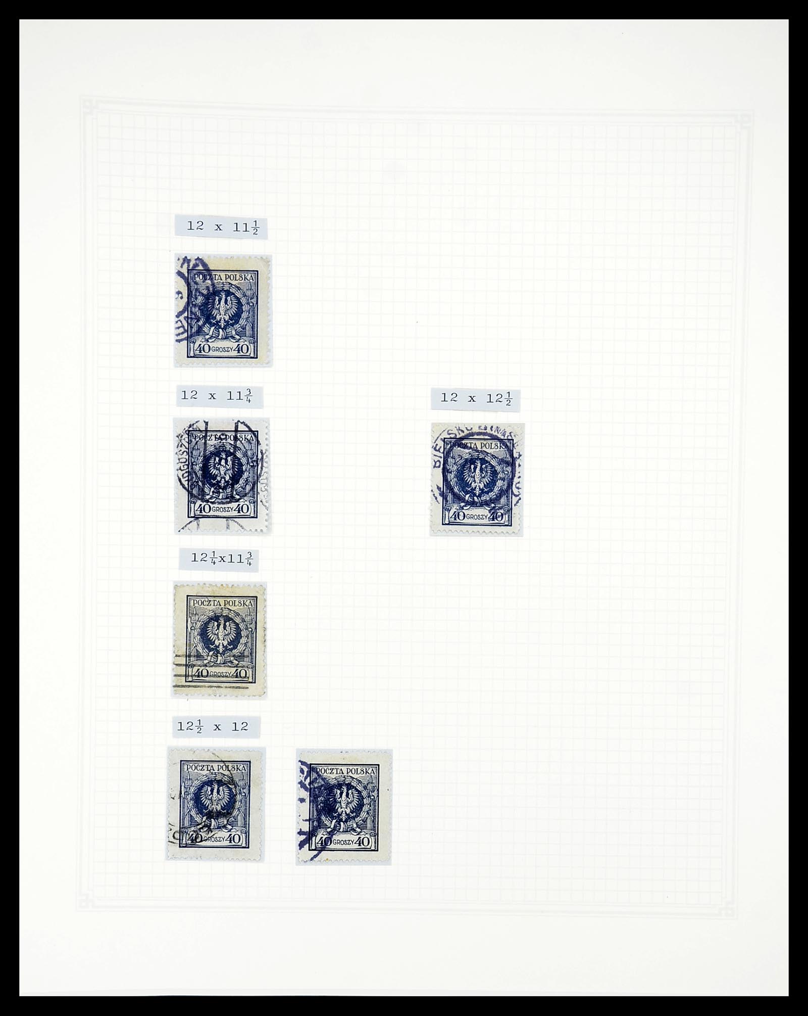 34564 624 - Postzegelverzameling 34564 Polen 1919-1928.