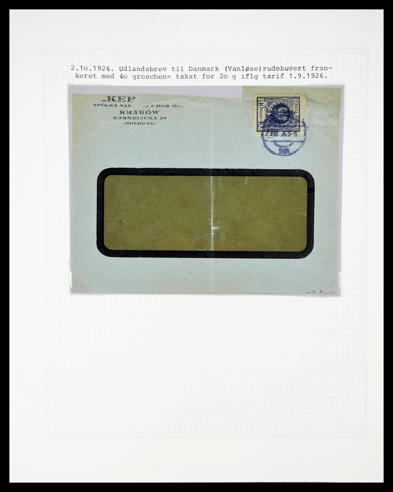 34564 626 - Postzegelverzameling 34564 Polen 1919-1928.