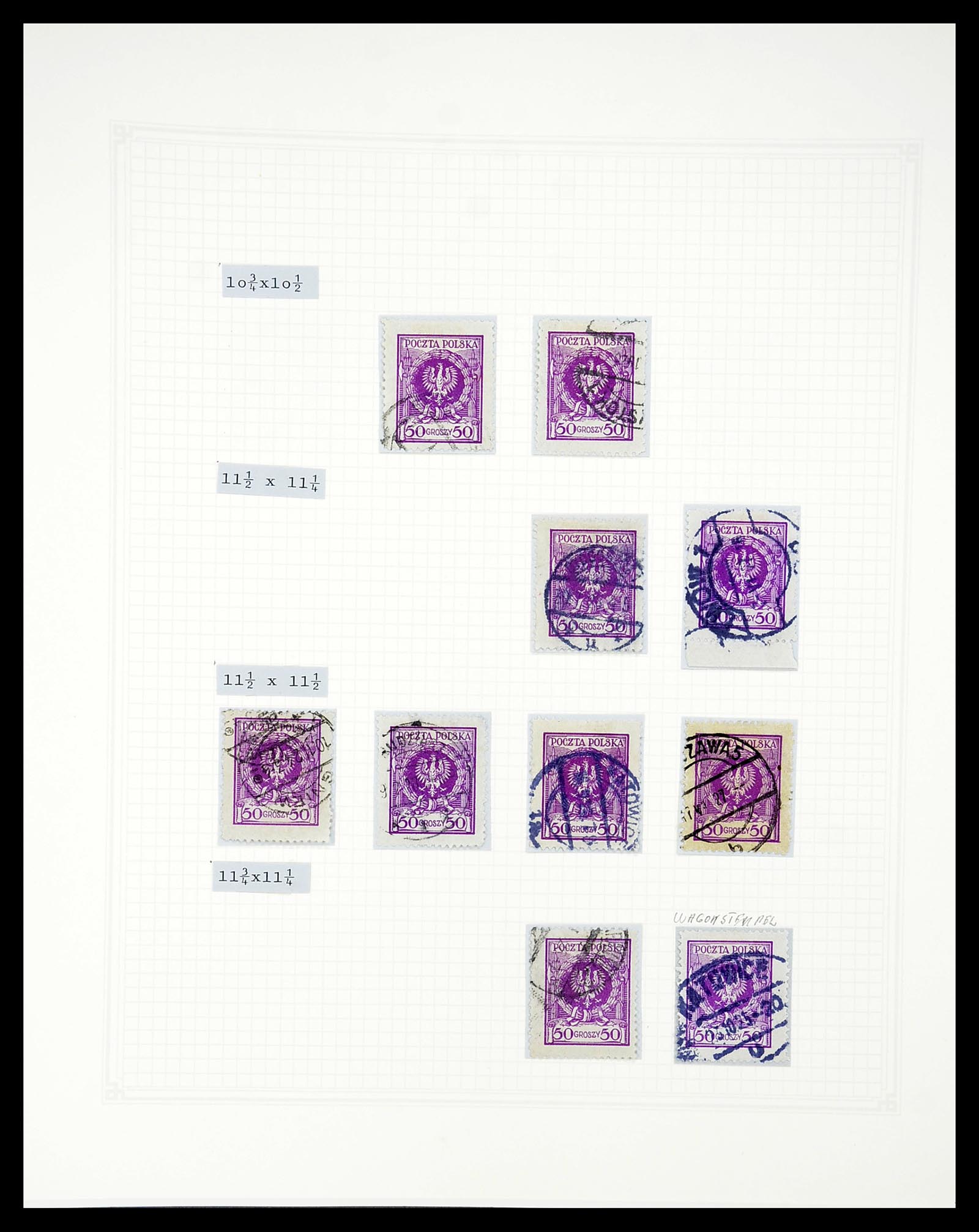 34564 630 - Postzegelverzameling 34564 Polen 1919-1928.