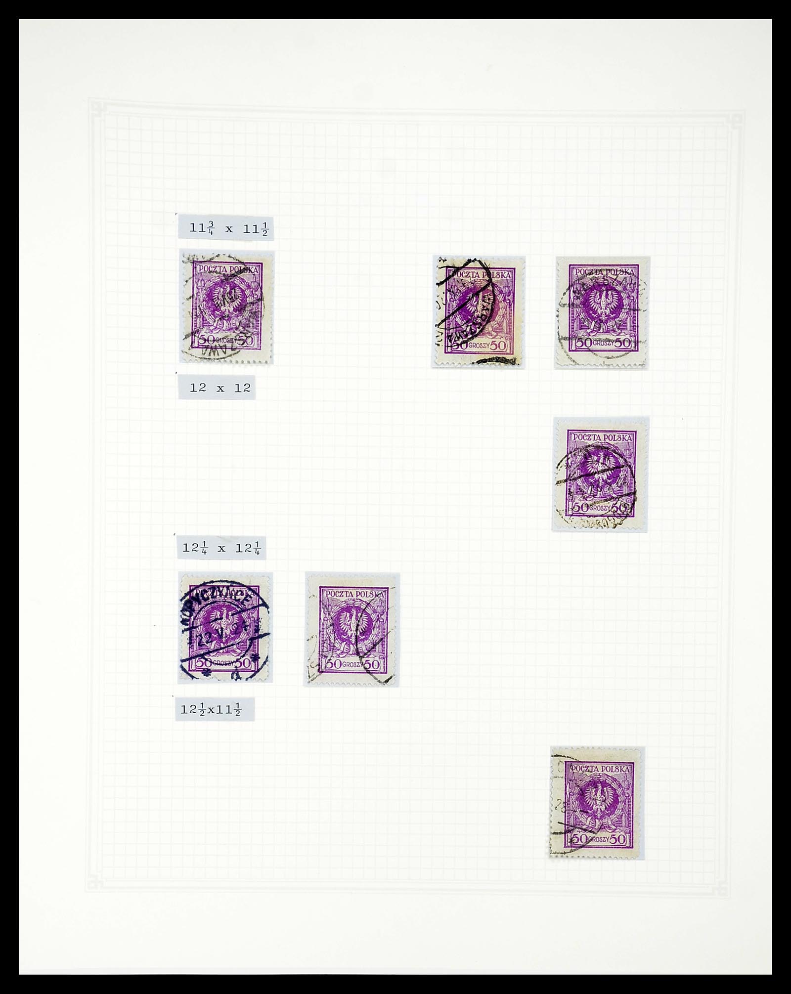 34564 631 - Postzegelverzameling 34564 Polen 1919-1928.