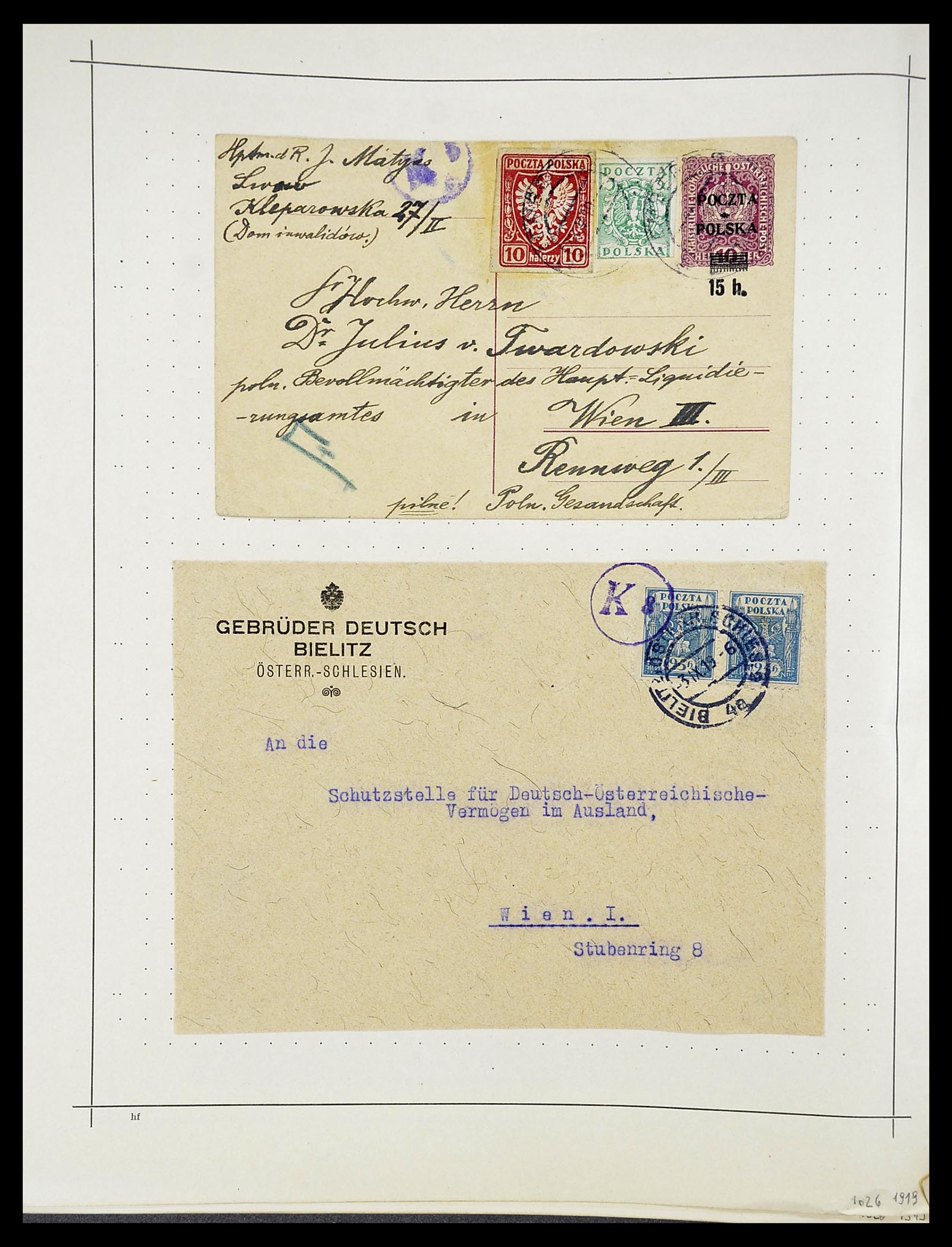 34564 639 - Postzegelverzameling 34564 Polen 1919-1928.