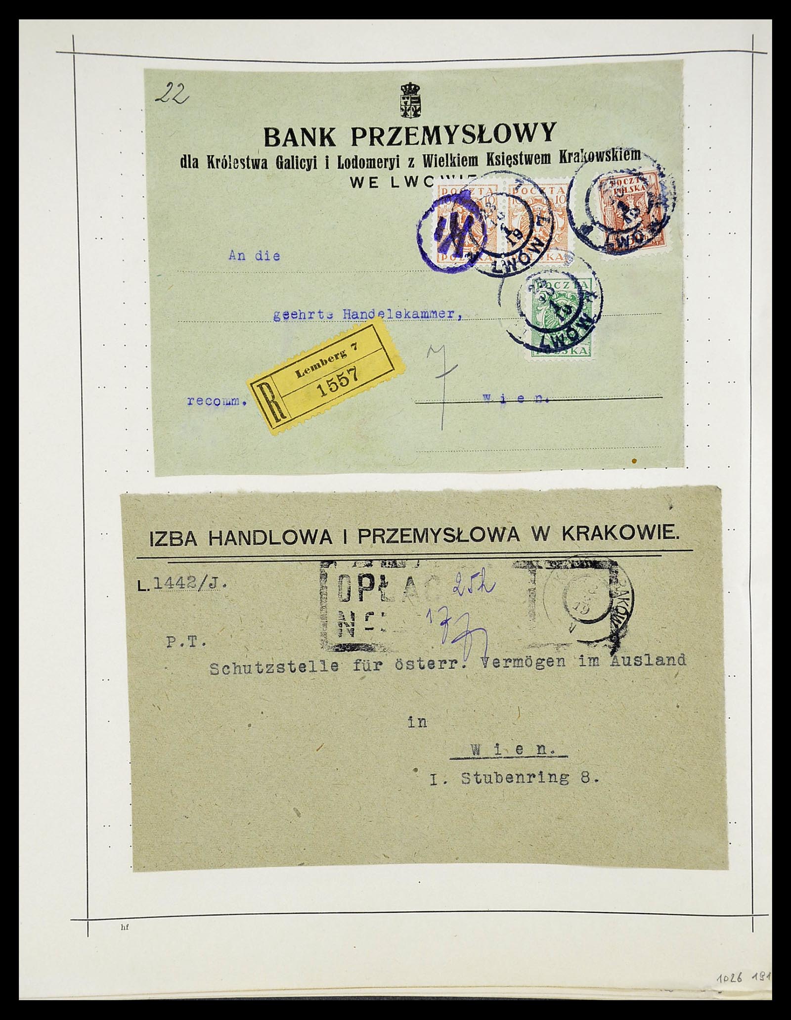 34564 641 - Postzegelverzameling 34564 Polen 1919-1928.