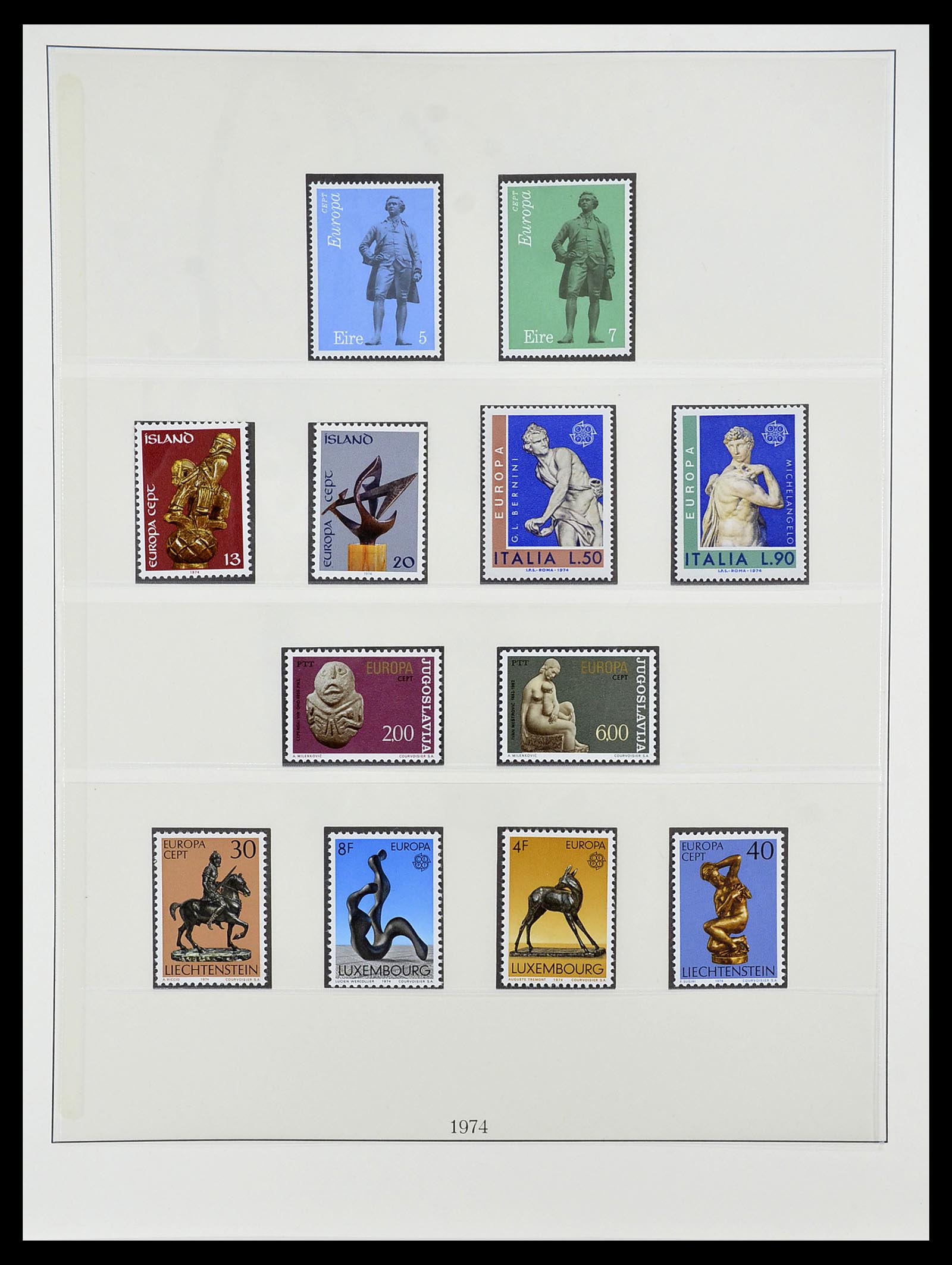 34565 047 - Postzegelverzameling 34565 Europa CEPT 1956-1988.