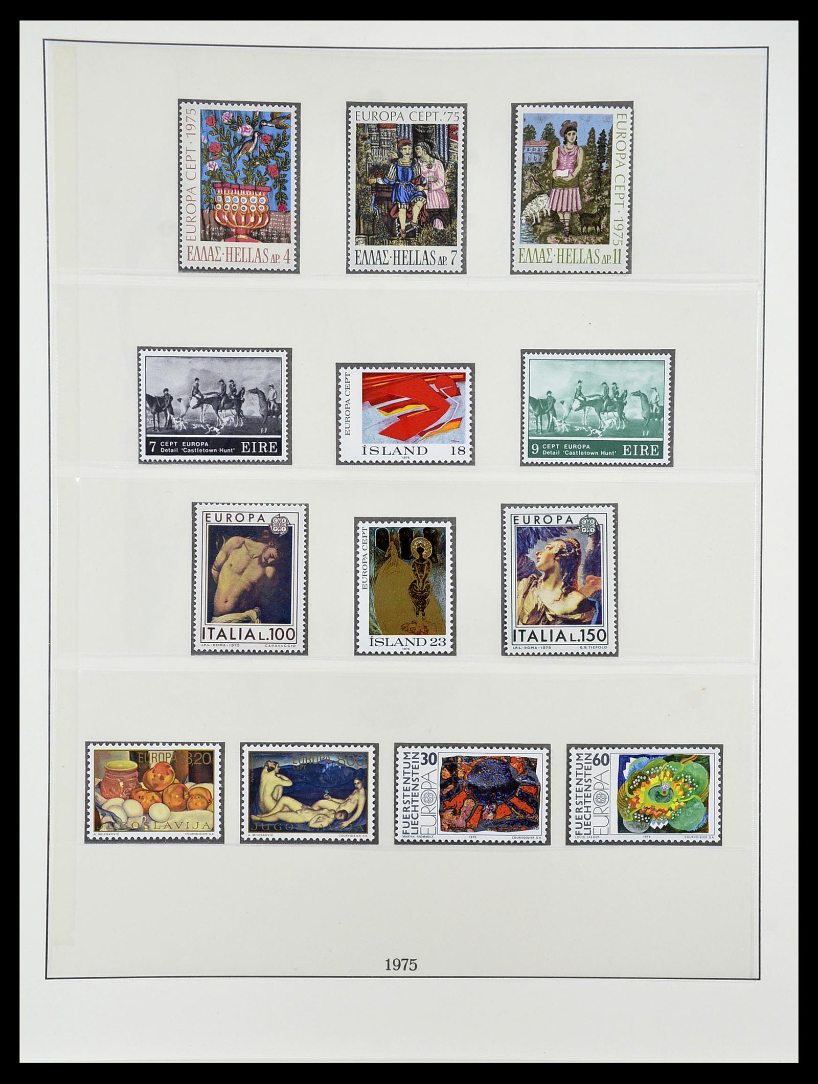 34565 052 - Postzegelverzameling 34565 Europa CEPT 1956-1988.