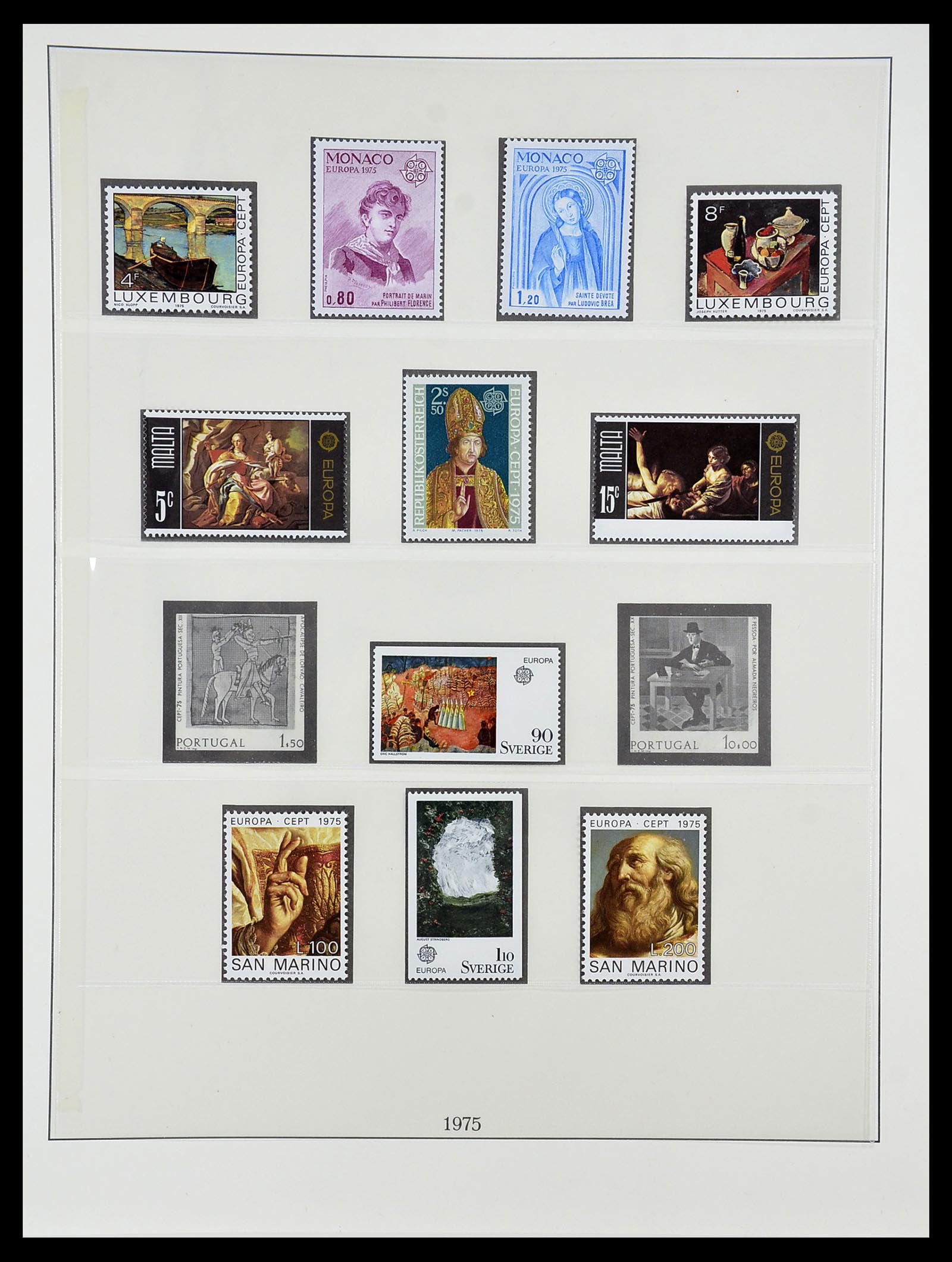 34565 053 - Postzegelverzameling 34565 Europa CEPT 1956-1988.