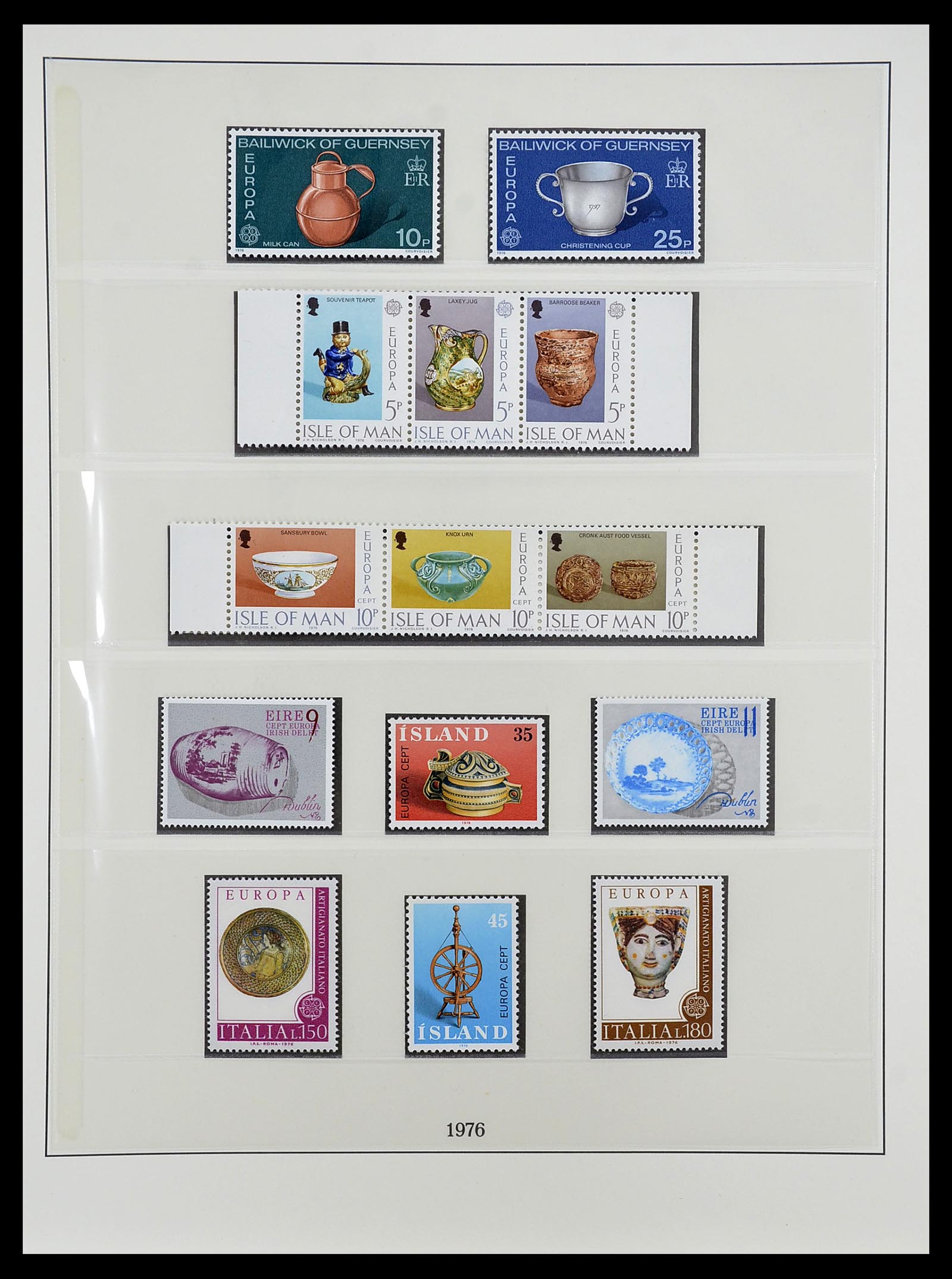 34565 057 - Postzegelverzameling 34565 Europa CEPT 1956-1988.