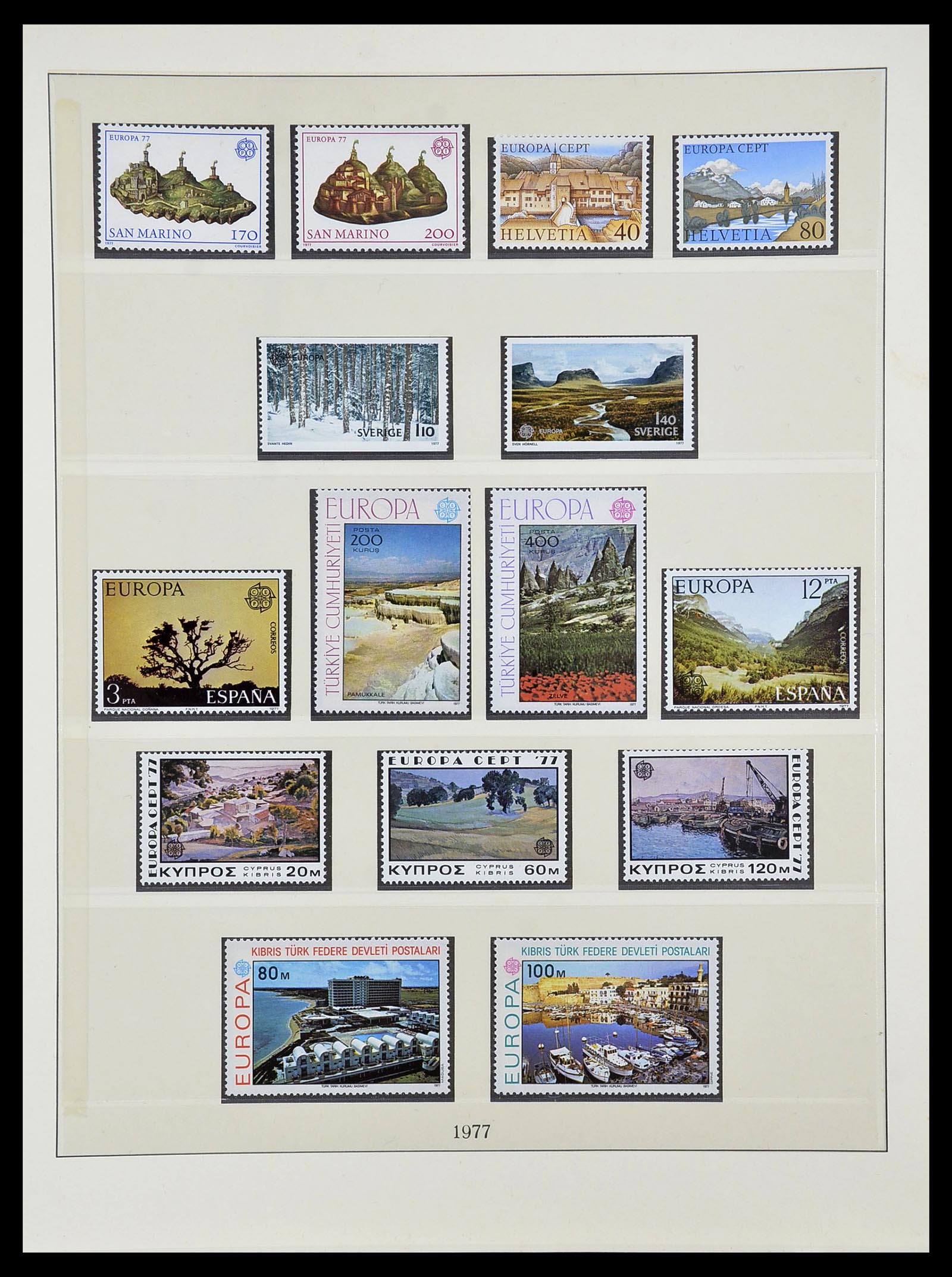 34565 066 - Stamp Collection 34565 Europa CEPT 1956-1988.