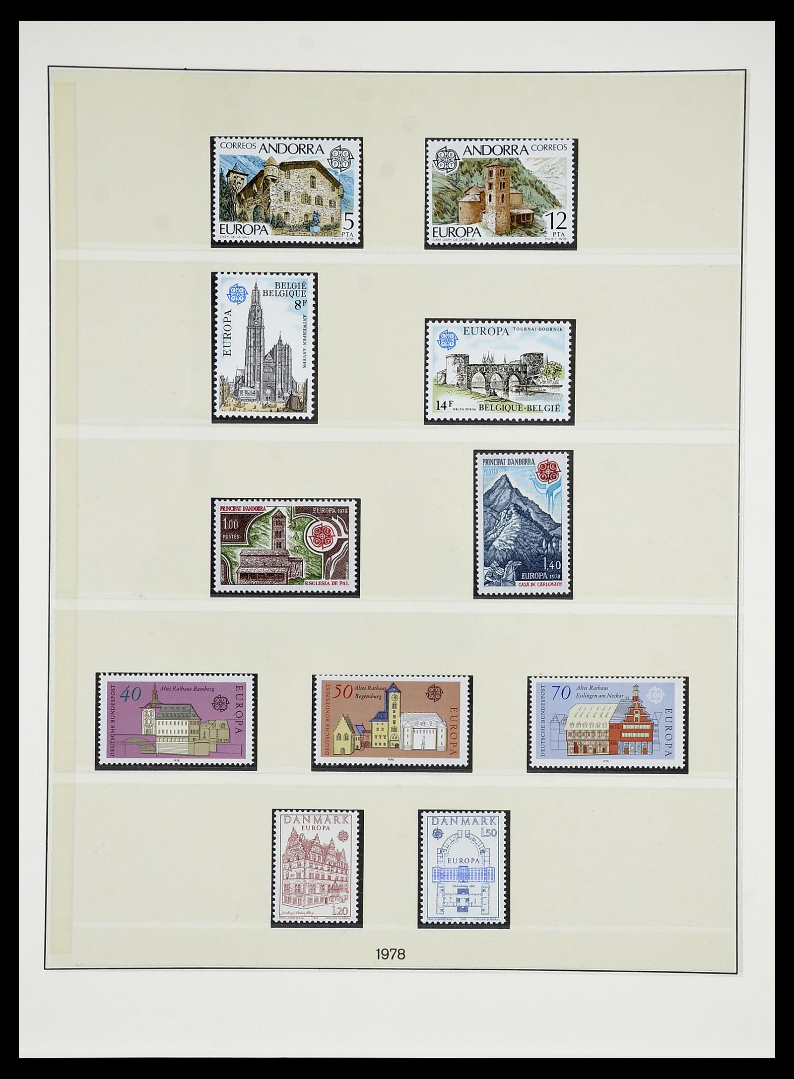 34565 067 - Stamp Collection 34565 Europa CEPT 1956-1988.