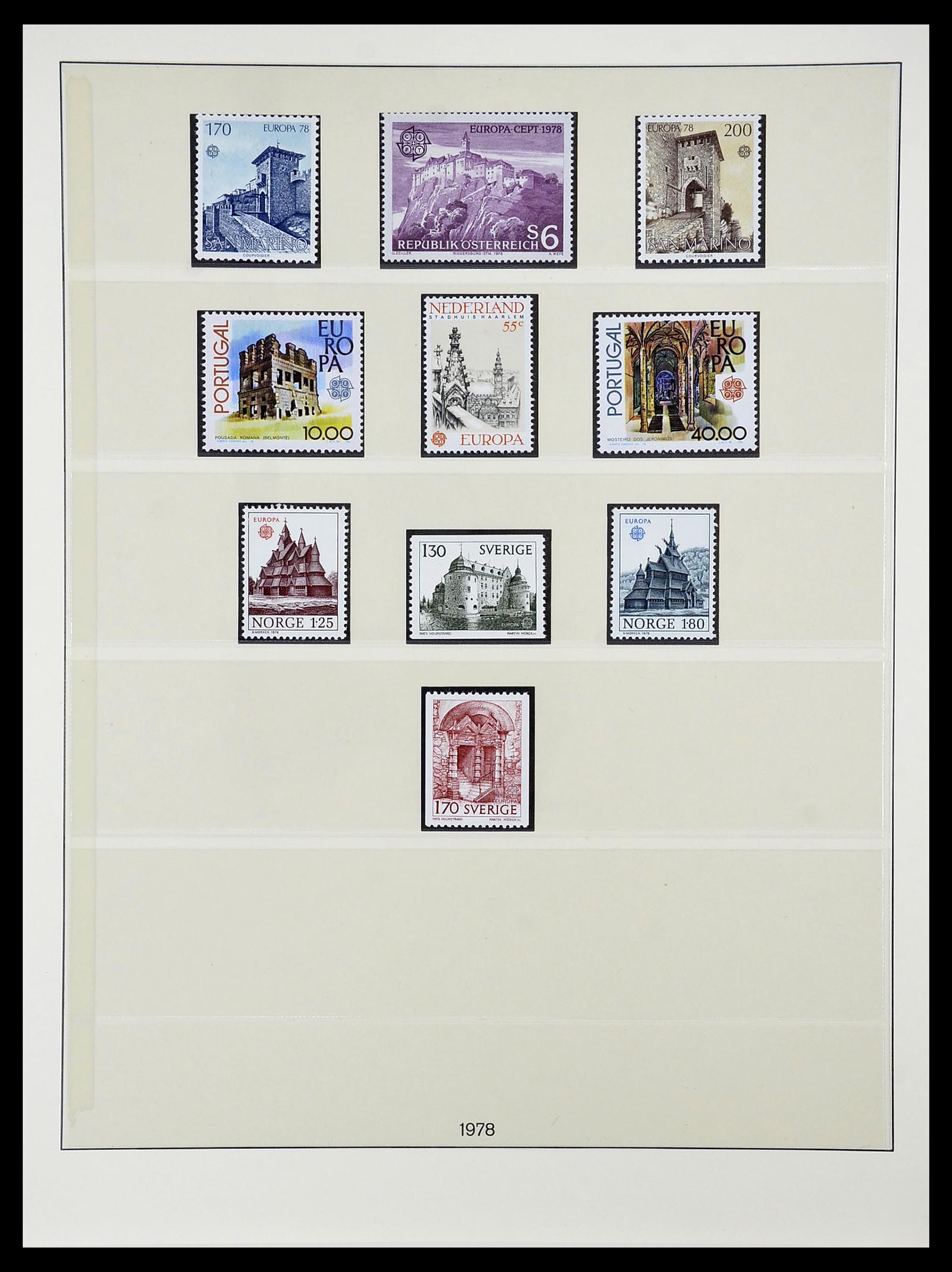 34565 072 - Stamp Collection 34565 Europa CEPT 1956-1988.