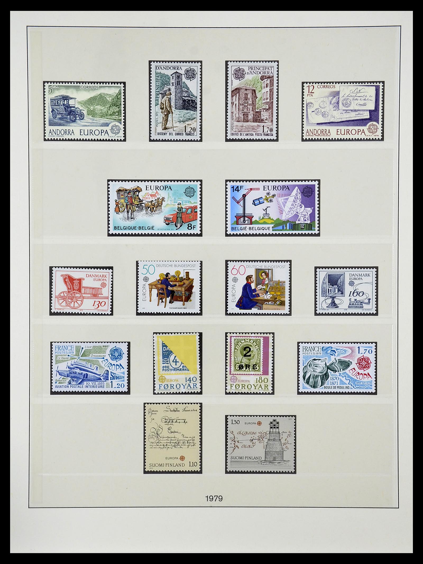 34565 075 - Stamp Collection 34565 Europa CEPT 1956-1988.