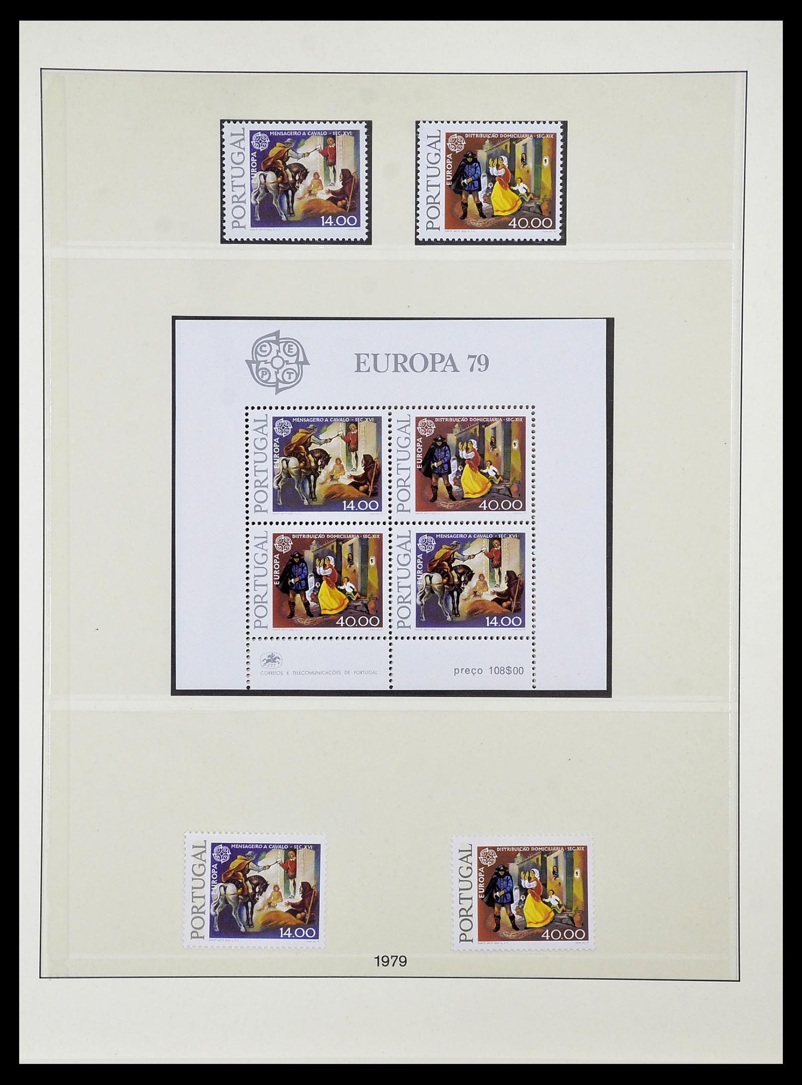 34565 079 - Stamp Collection 34565 Europa CEPT 1956-1988.