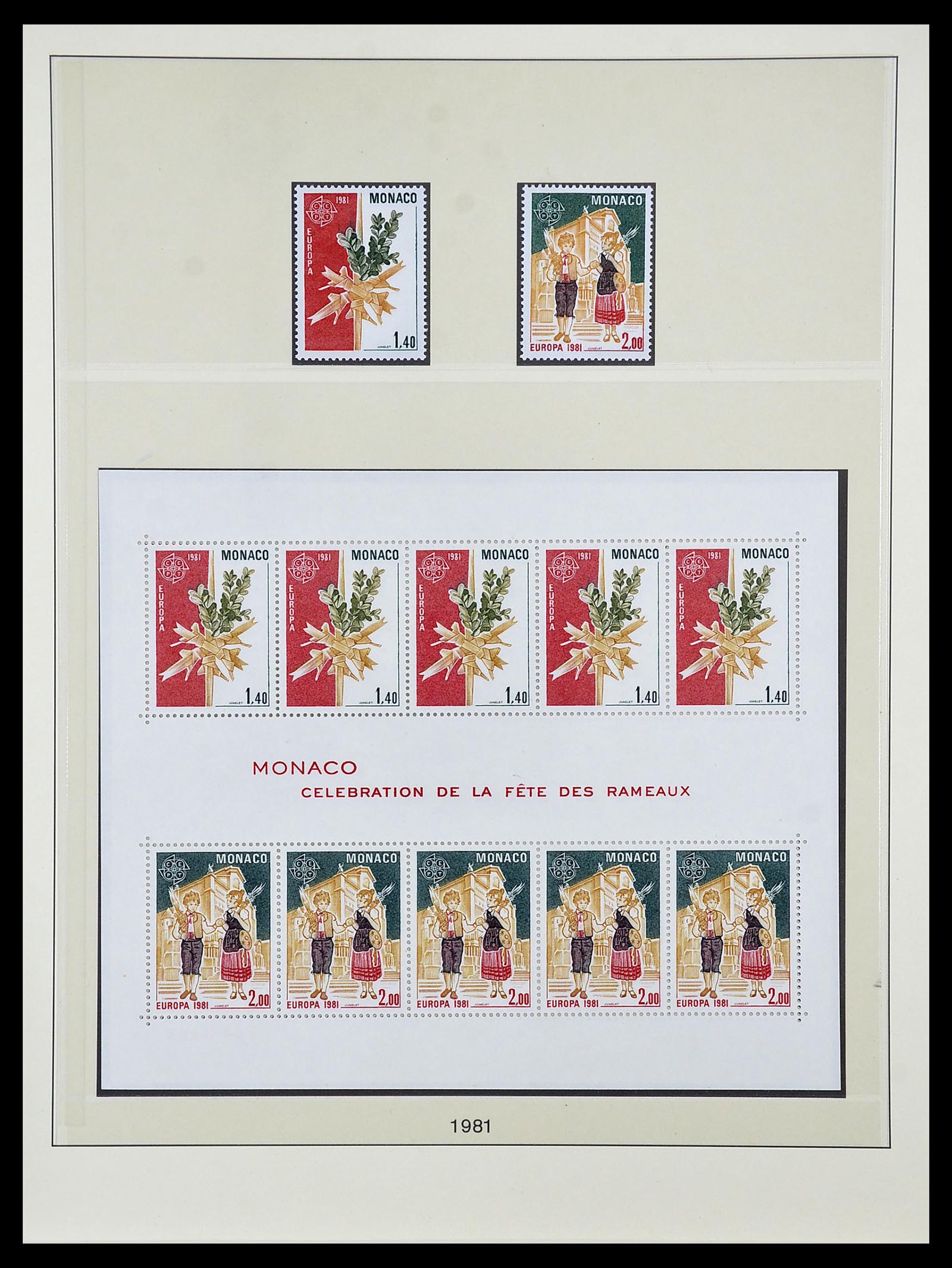 34565 092 - Postzegelverzameling 34565 Europa CEPT 1956-1988.