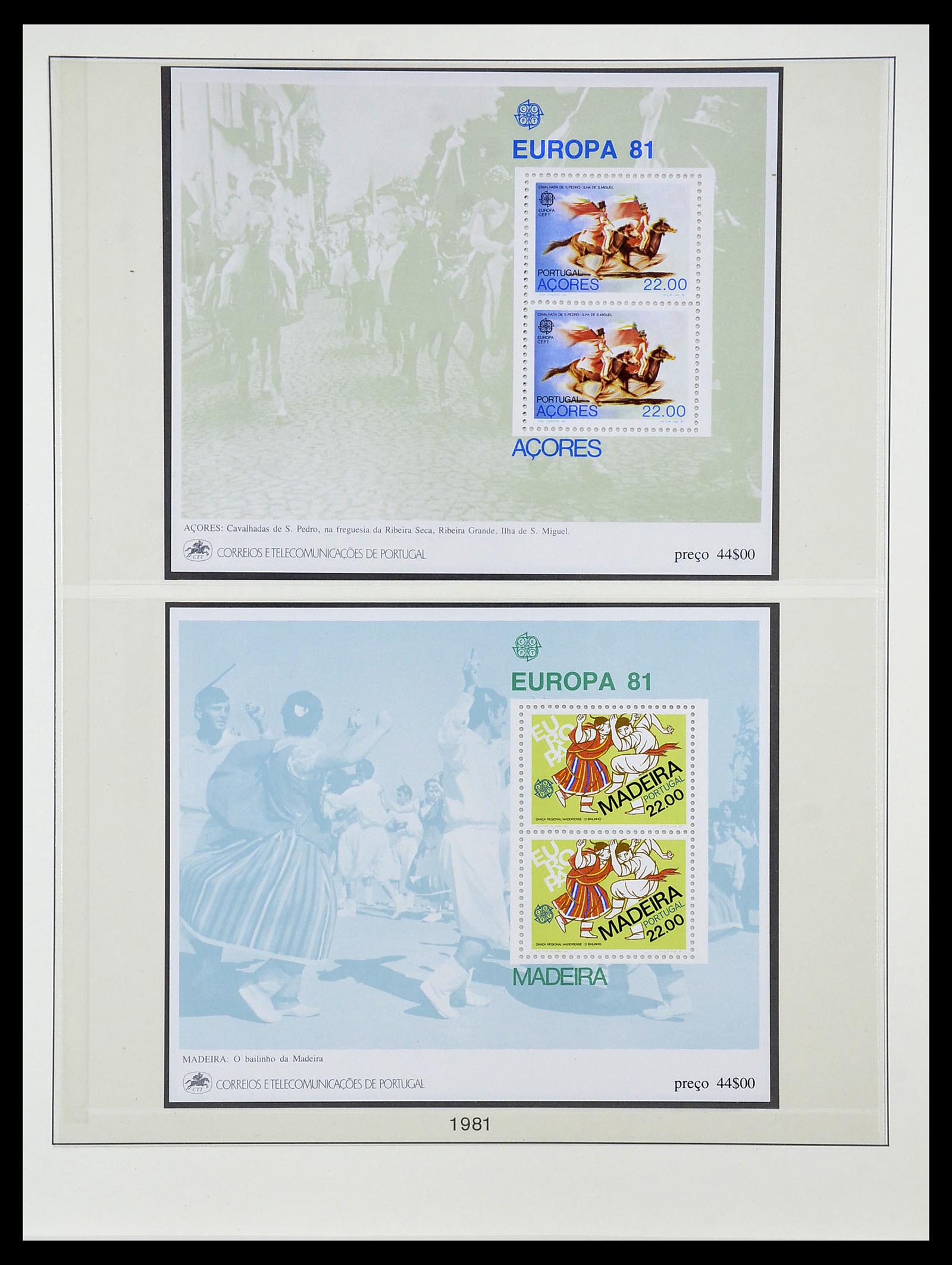 34565 094 - Postzegelverzameling 34565 Europa CEPT 1956-1988.